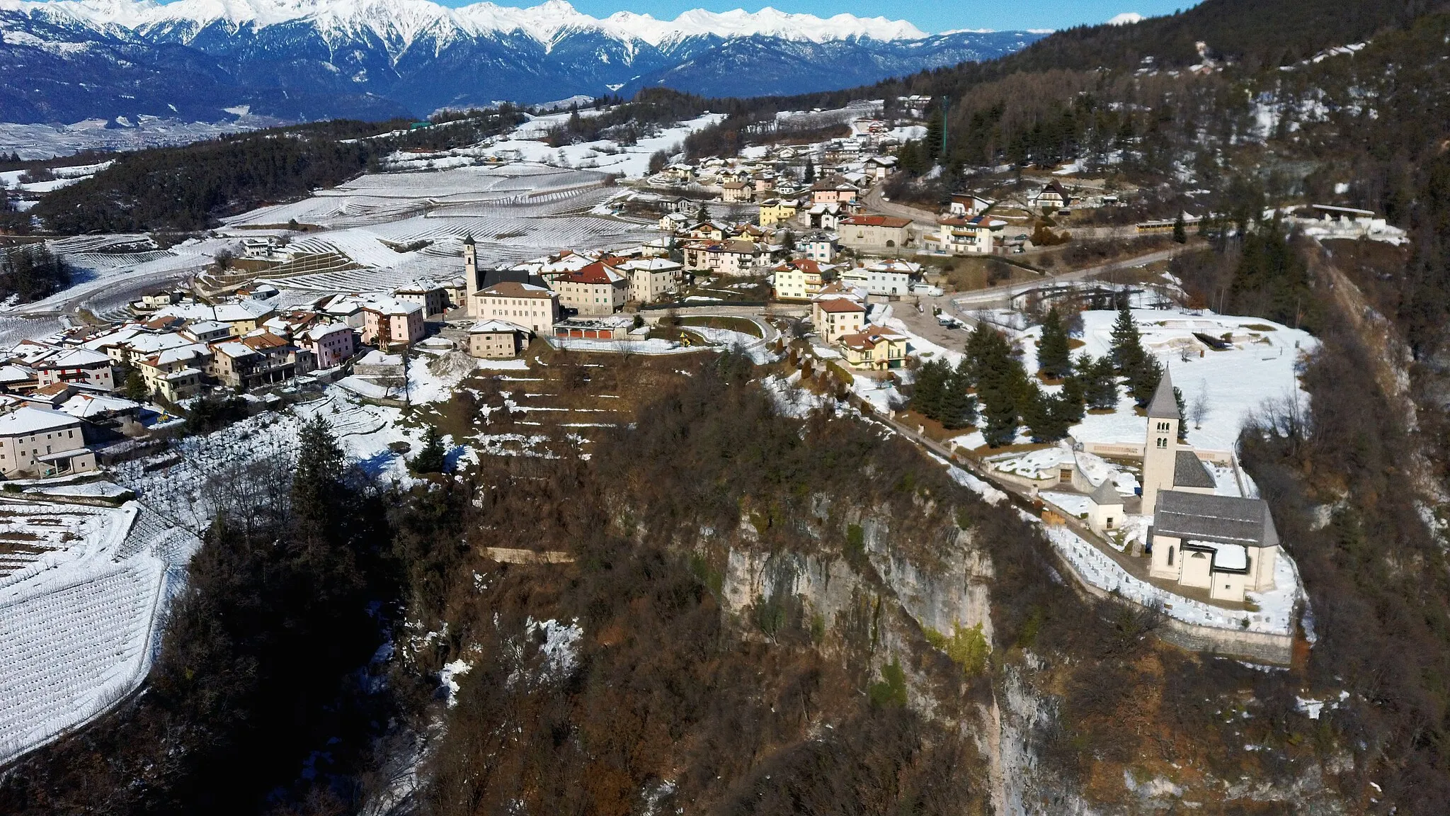 Photo showing: Vervò (Predaia, Trentino, Italy)