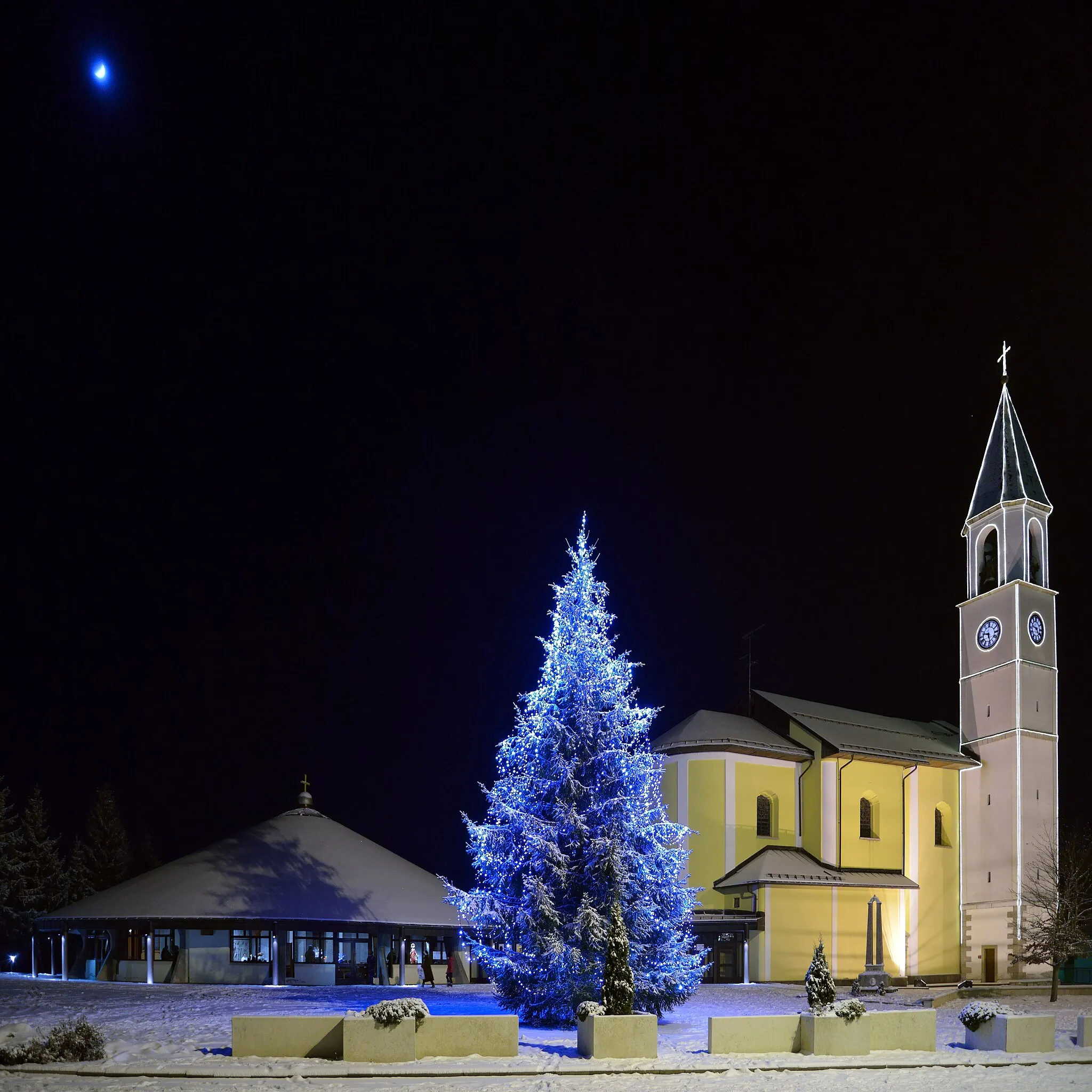 Photo showing: Church - Andalo, Trento, Italy