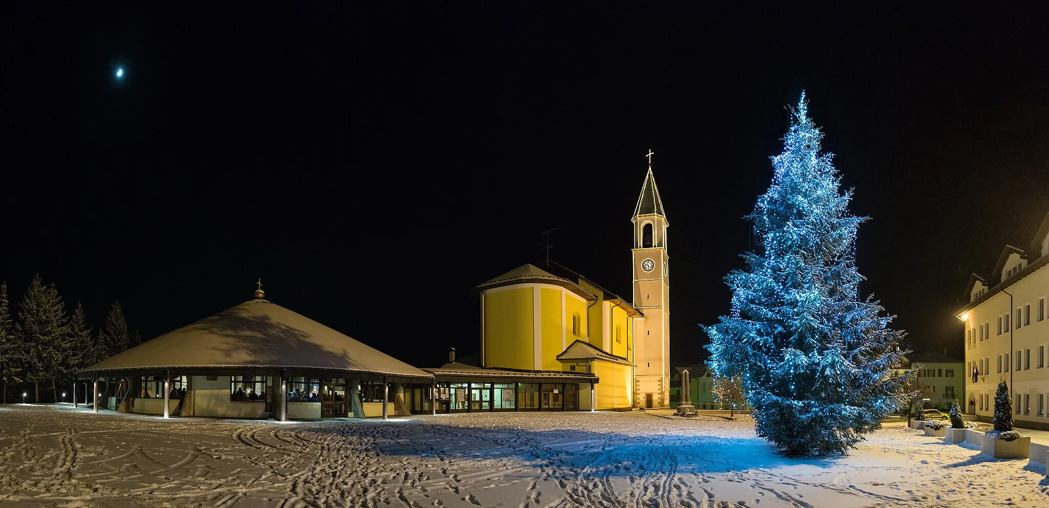 Photo showing: Church - Andalo, Trento, Italy