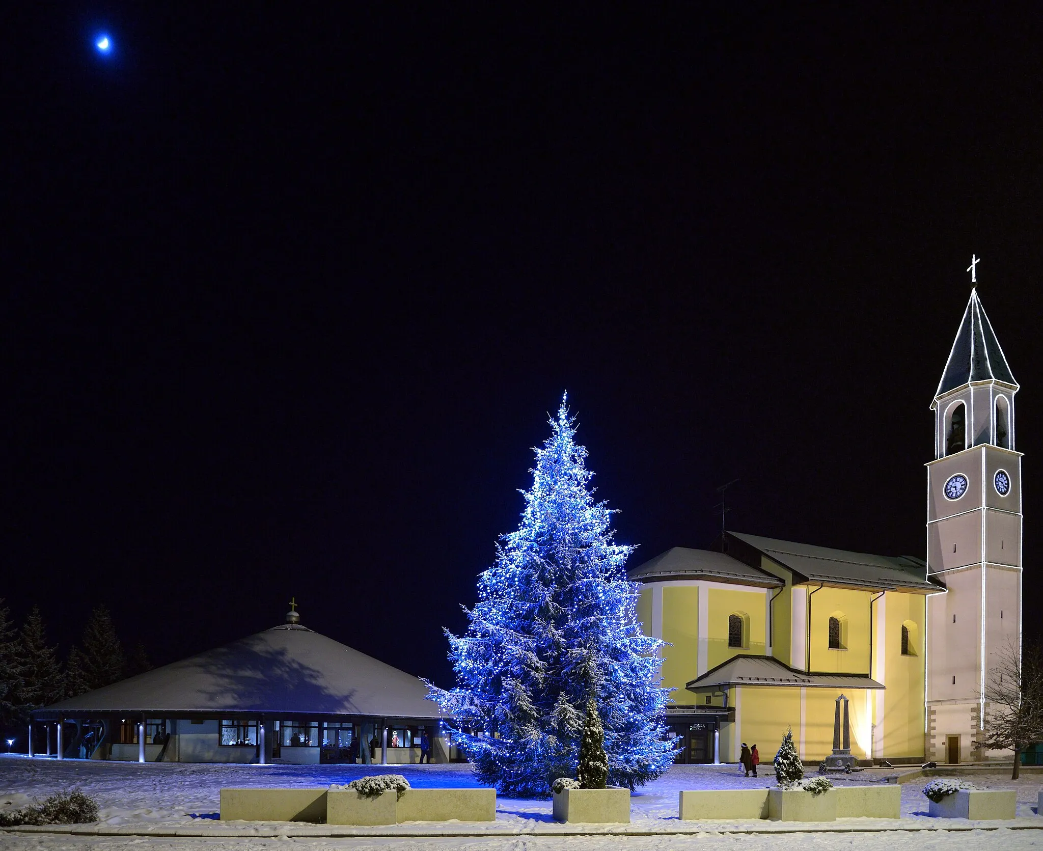 Photo showing: Church - Andalo, Trento, Italy