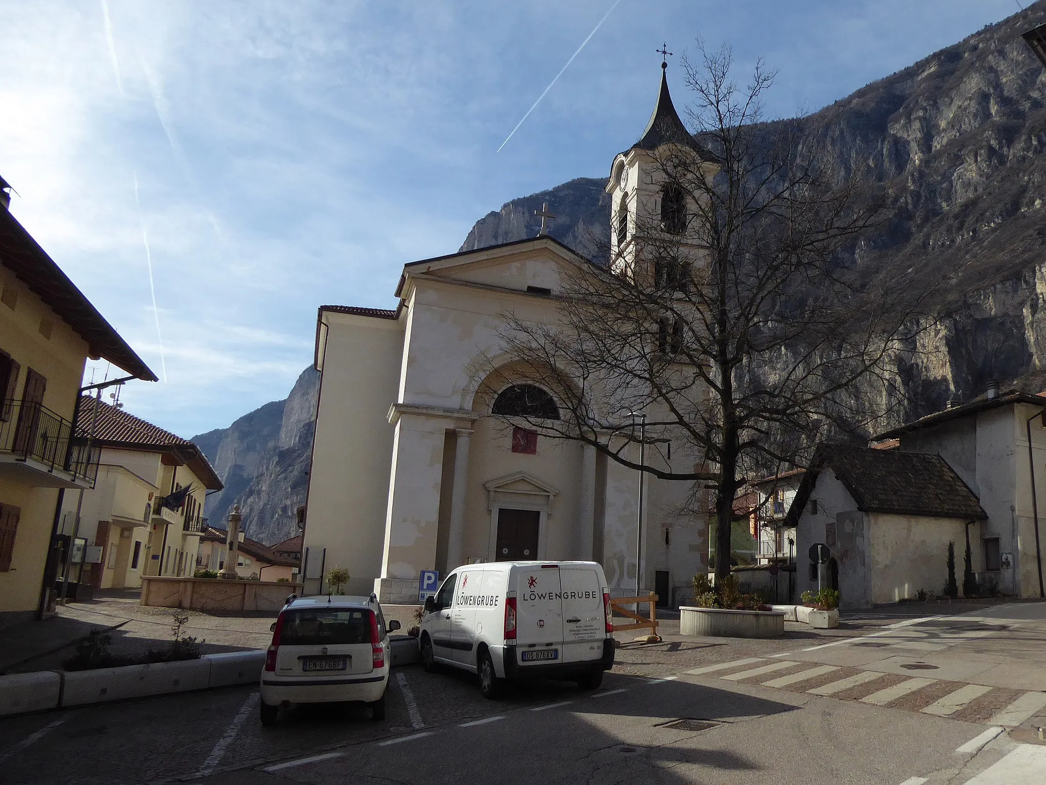 Photo showing: Roveré della Luna (Trentino, Italy) - Saint Catherine church
