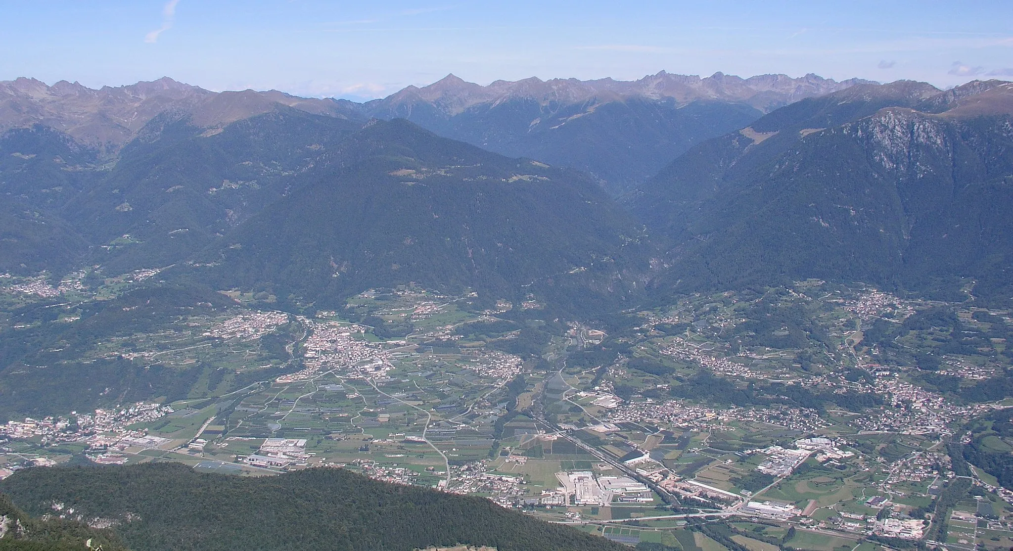 Photo showing: Vista della Valsugana