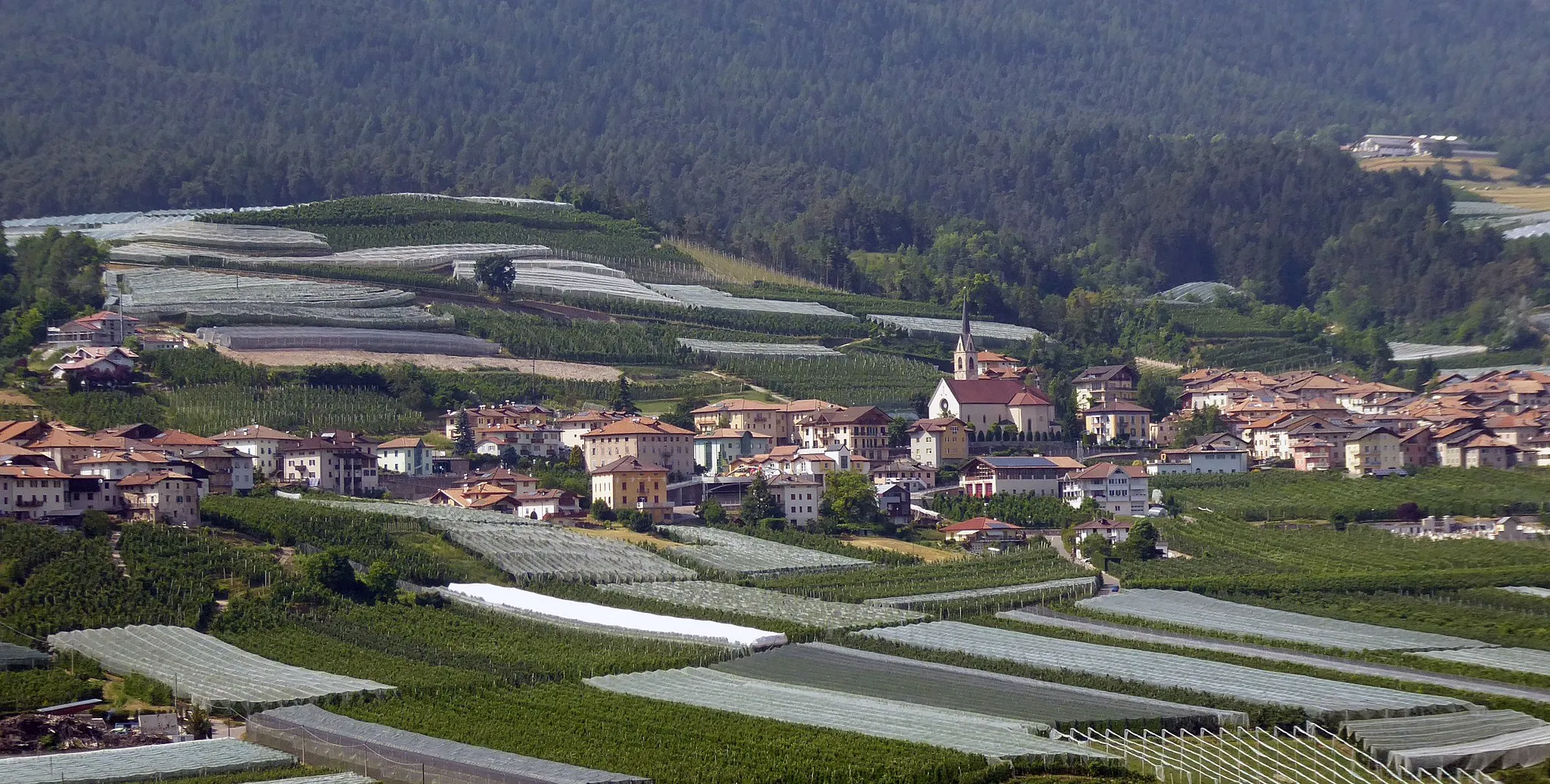 Photo showing: Cloz (Novella) as seen from Dambel, Trentino, Italy