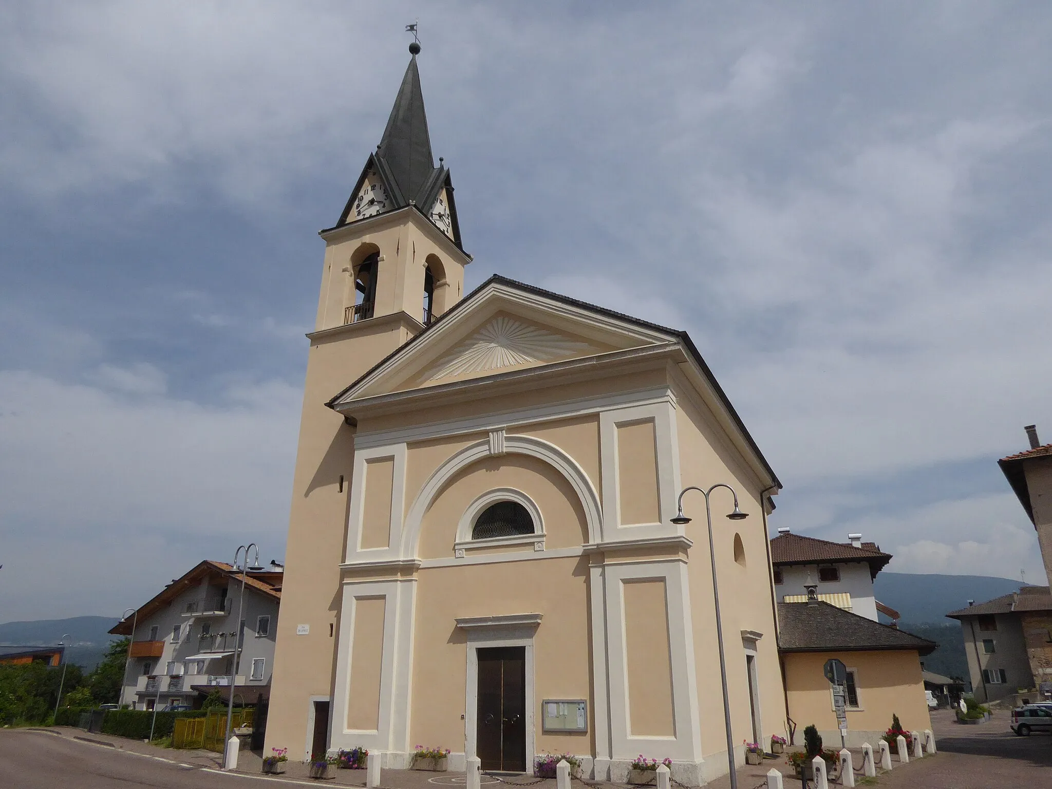 Photo showing: Romallo (Novella, Trentino, Italy), Saint Vitalis church