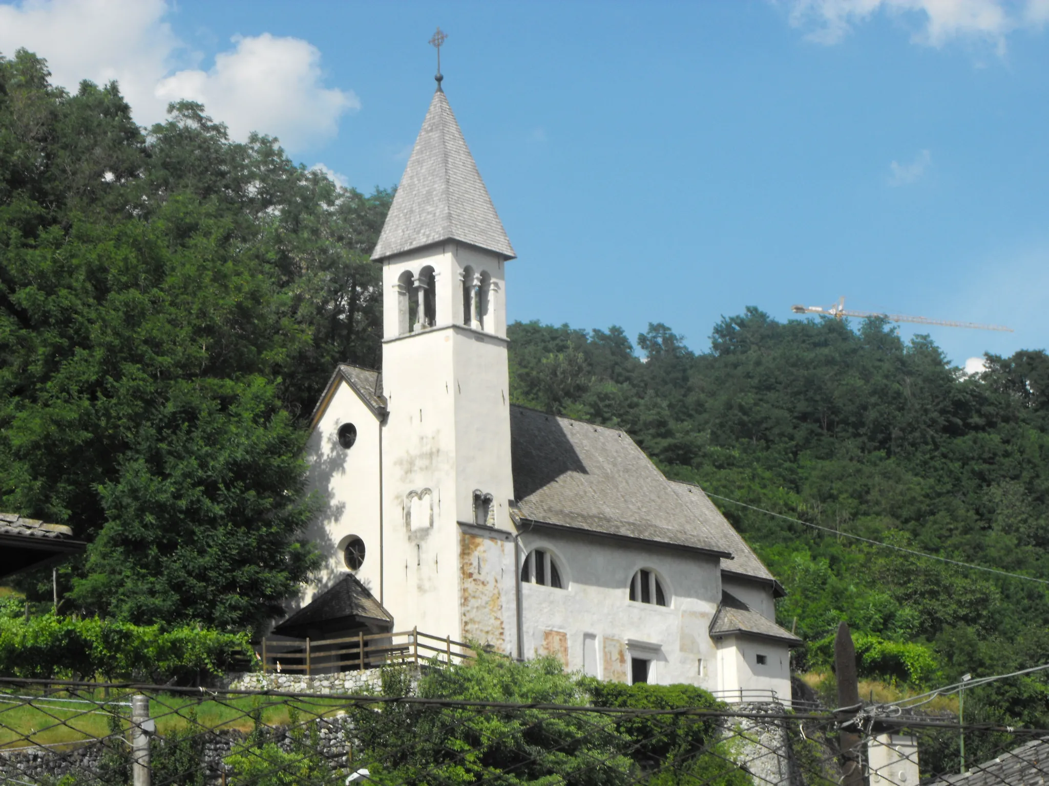 Photo showing: Chiesa dei santi Martino e Valentino a Scurelle, in provincia autonoma di Trento