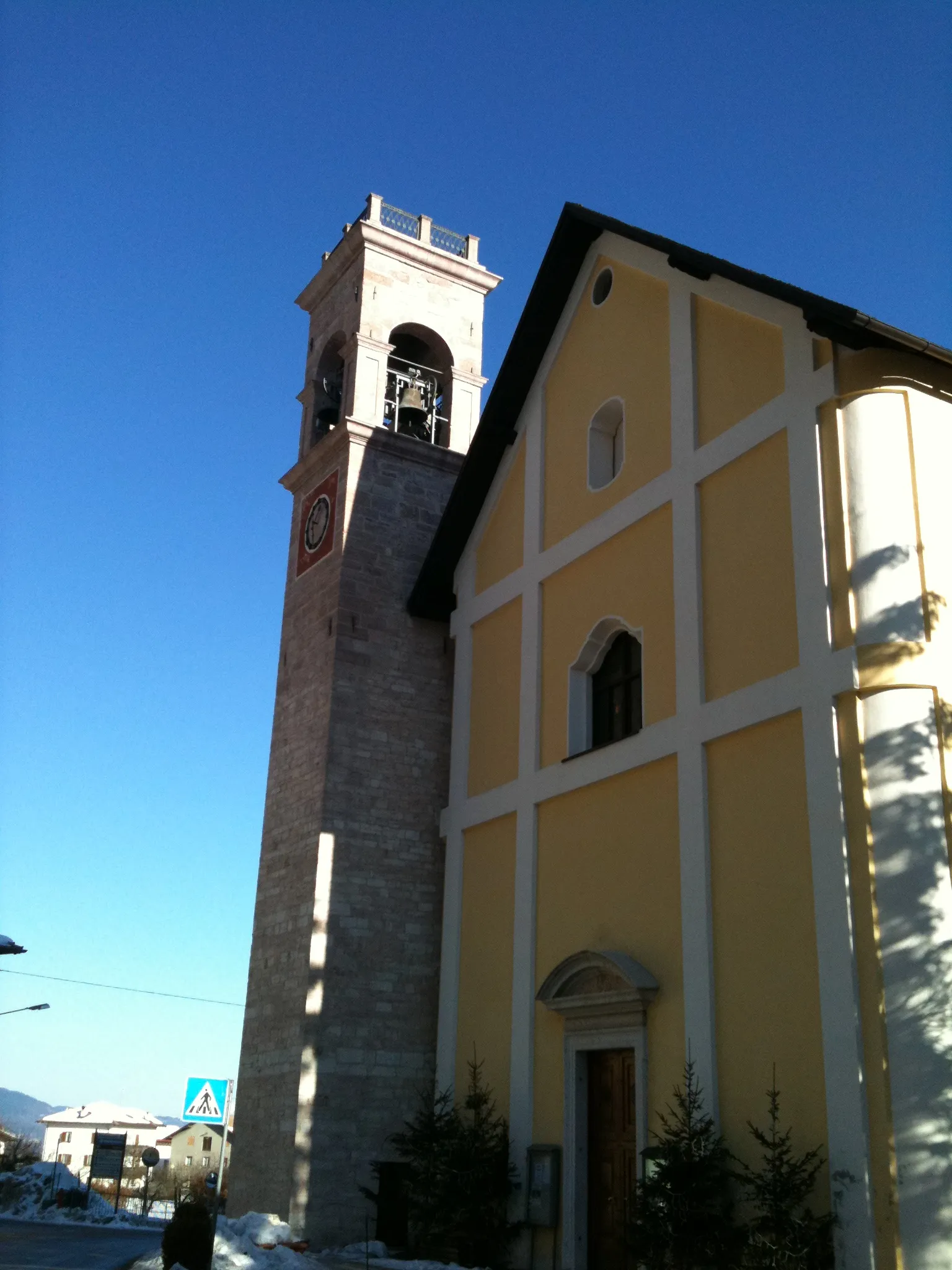 Photo showing: The church of Fai della Paganella