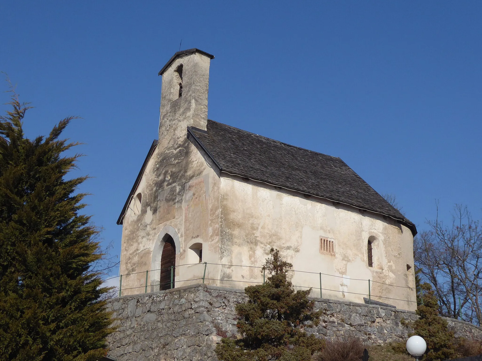 Photo showing: Terres (Contà, Trentino, Italy), Saint George church