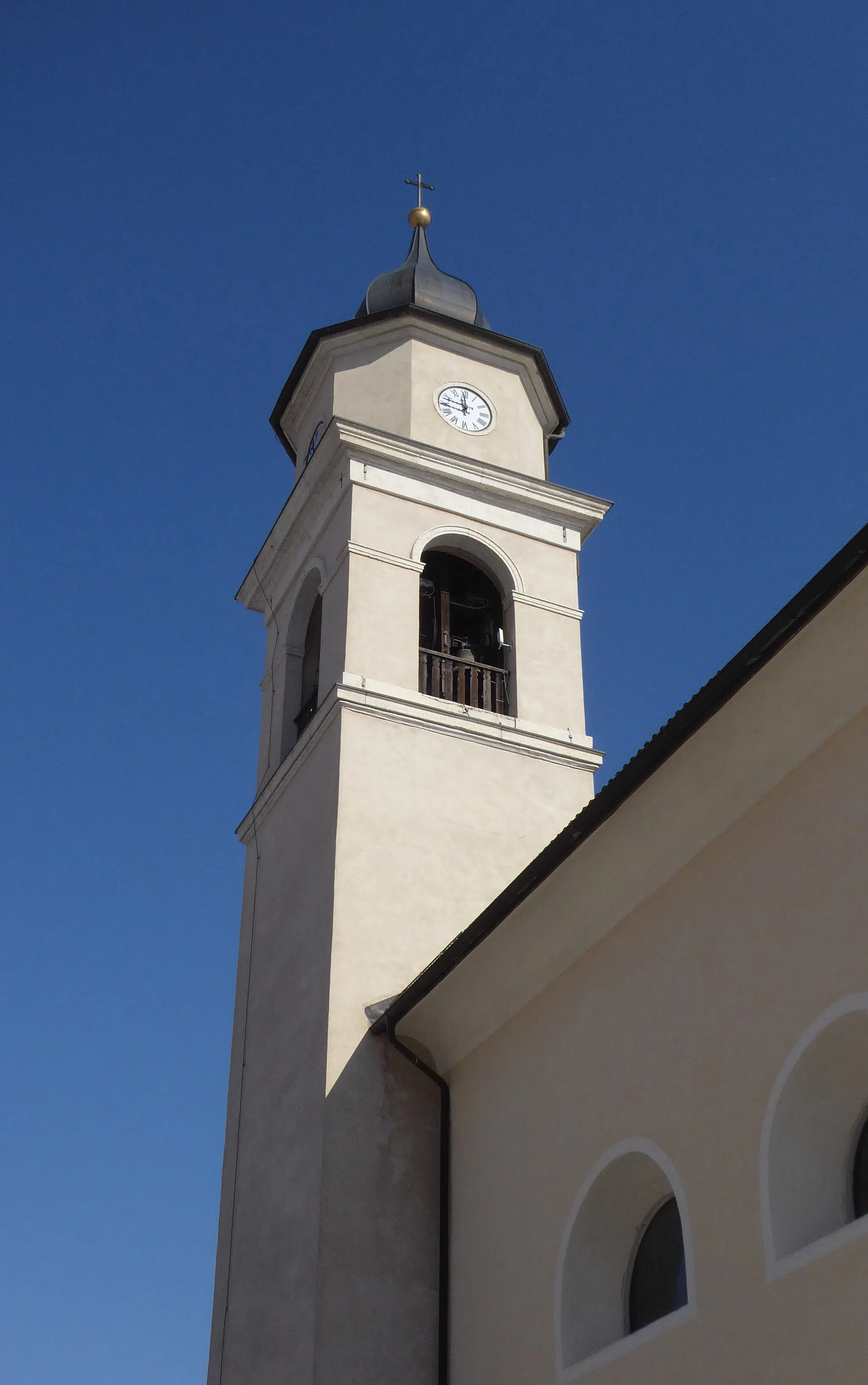 Photo showing: Terres (Contà, Trentino, Italy), Saints Philip and James - Belltower