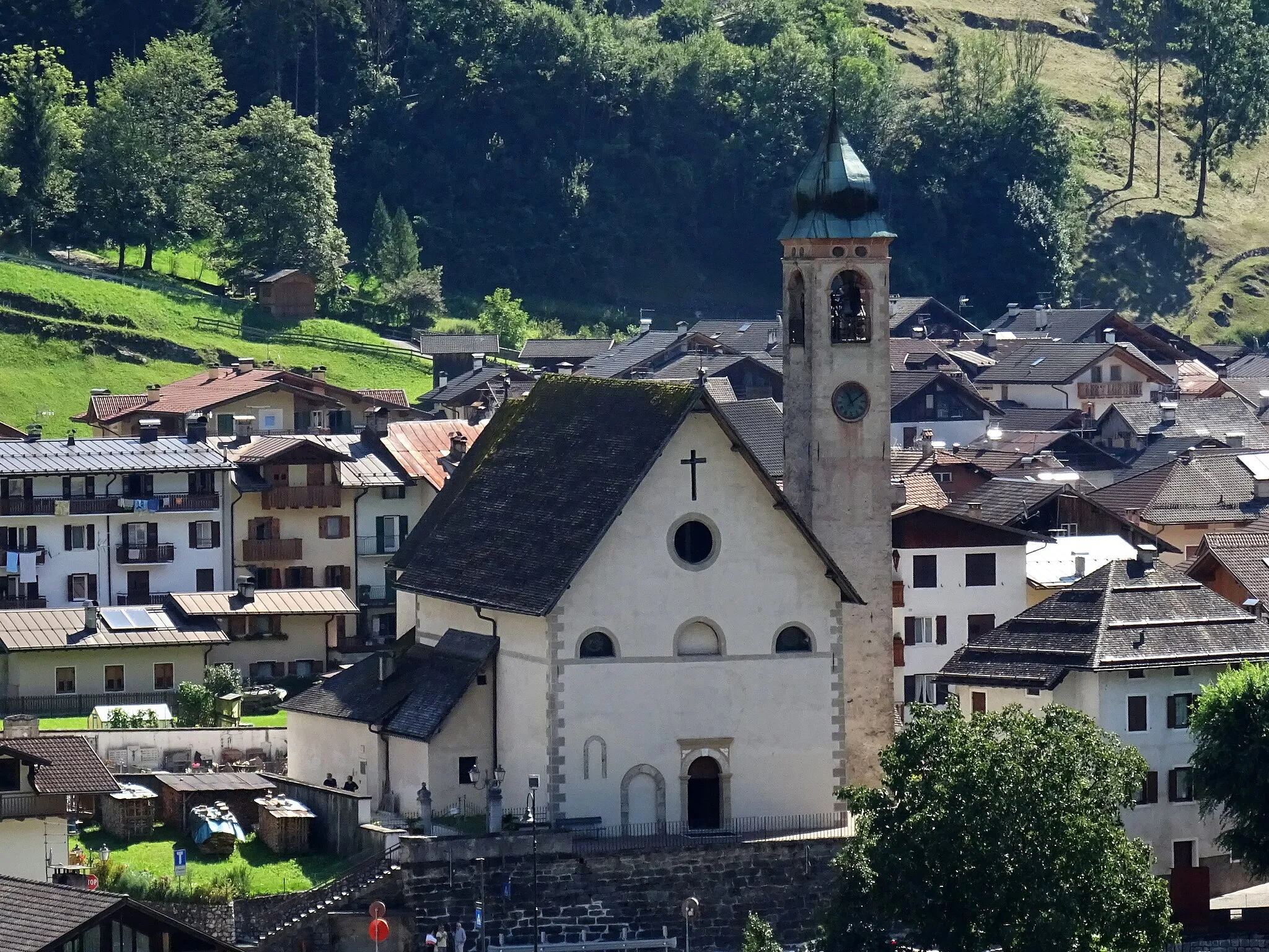 Photo showing: Siror (Primiero San Martino di Castrozza, Trentino, Italy), Saint Andrew church