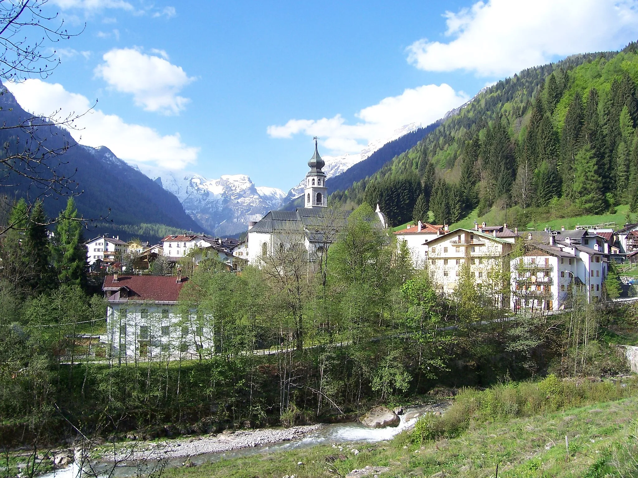 Photo showing: Canale d'Agordo in provincia di Belluno