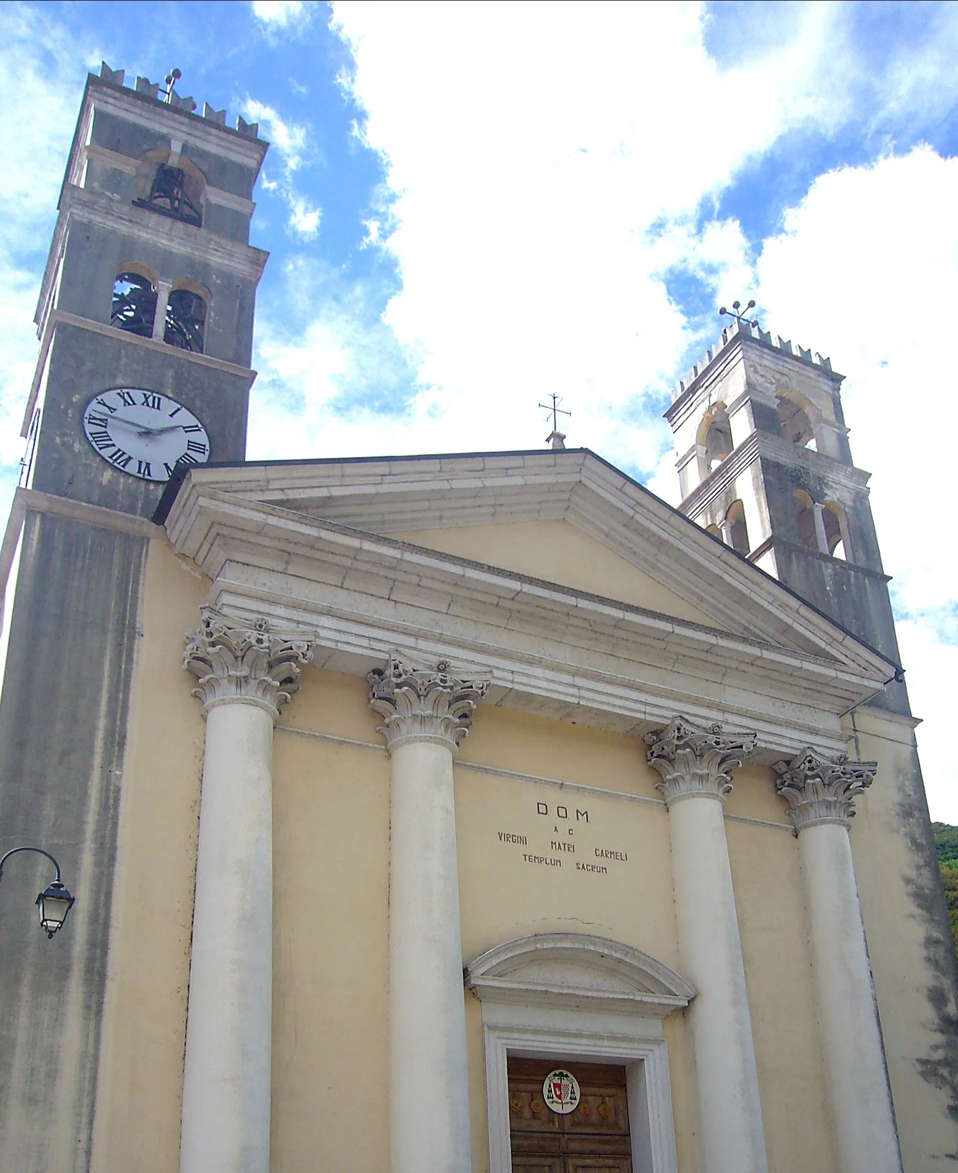 Photo showing: La chiesa parrocchiale di Campolongo sul Brenta, frazione di Valbrenta