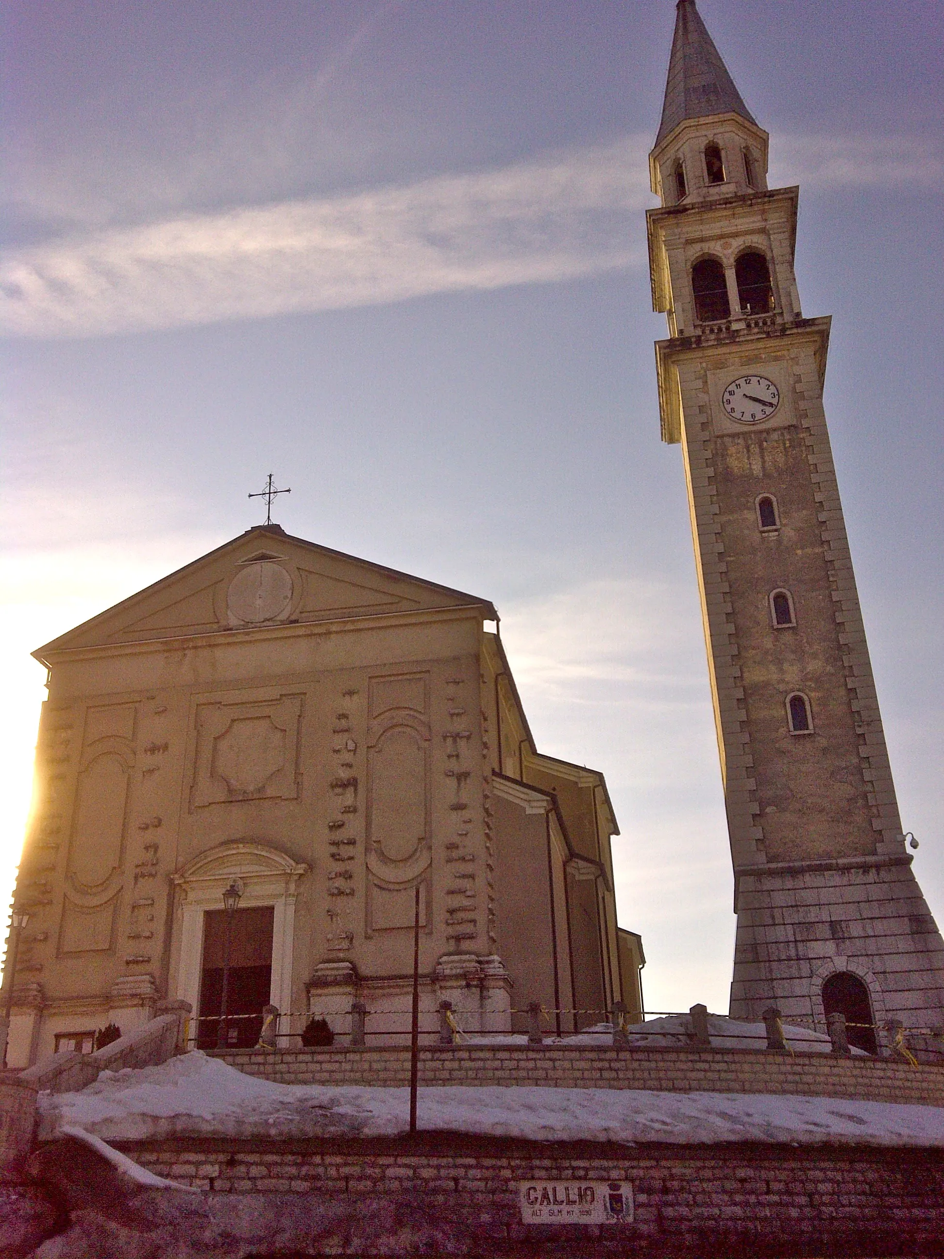 Photo showing: Chiesa principale di Gallio (VI)