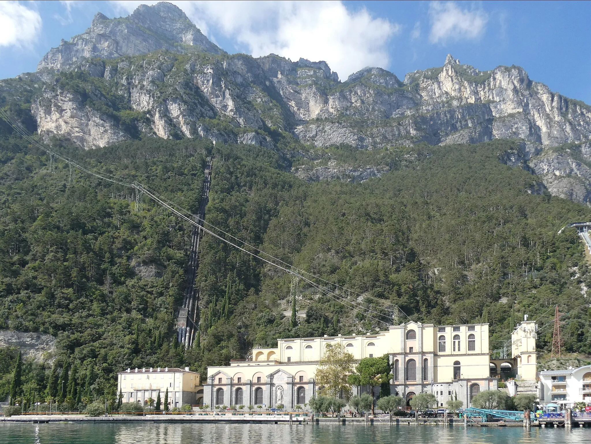 Photo showing: Riva del Garda, Ponale Hydroelectric Power Plant