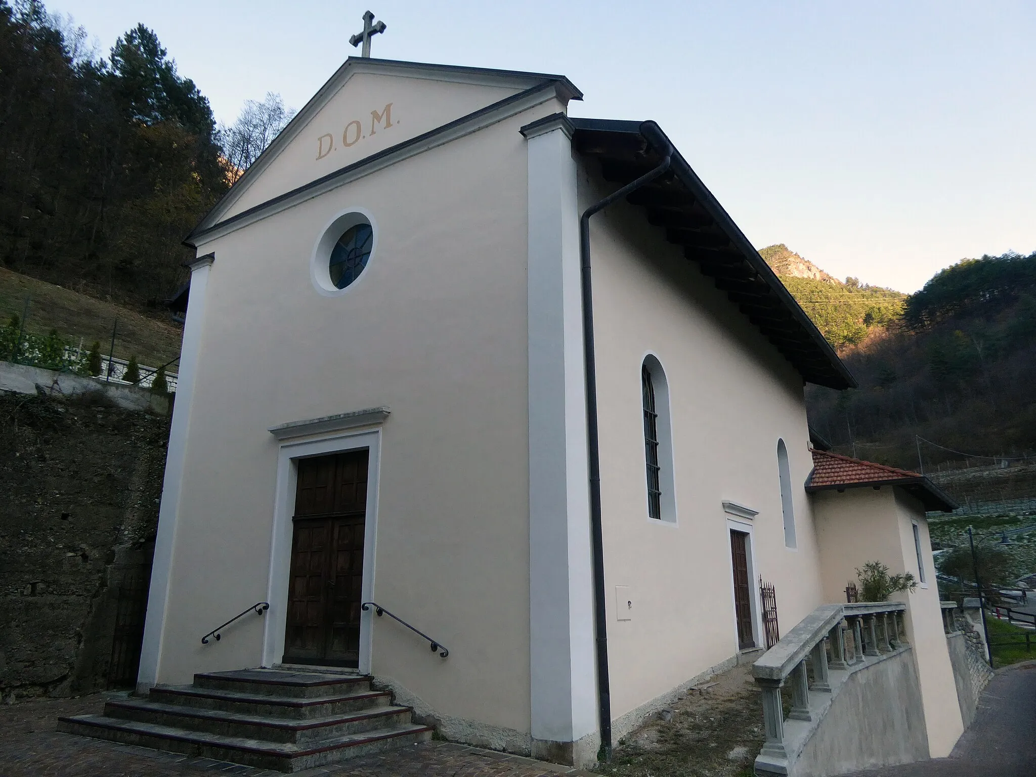 Photo showing: Dietrobeseno (Besenello, Trentino, Italy), Our Lady of the Rosary of Pompei church