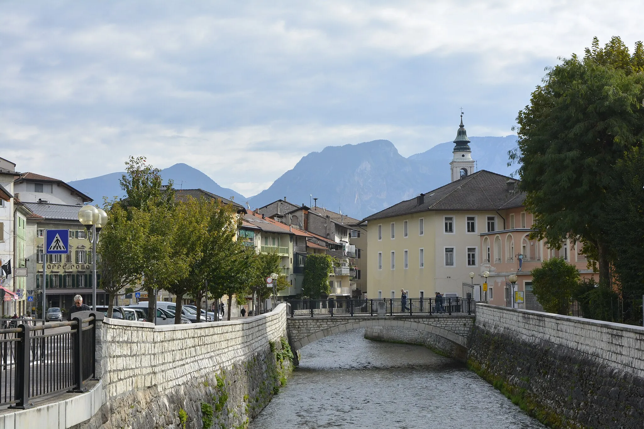 Photo showing: Fiume Brenta a Borgo Valsugana