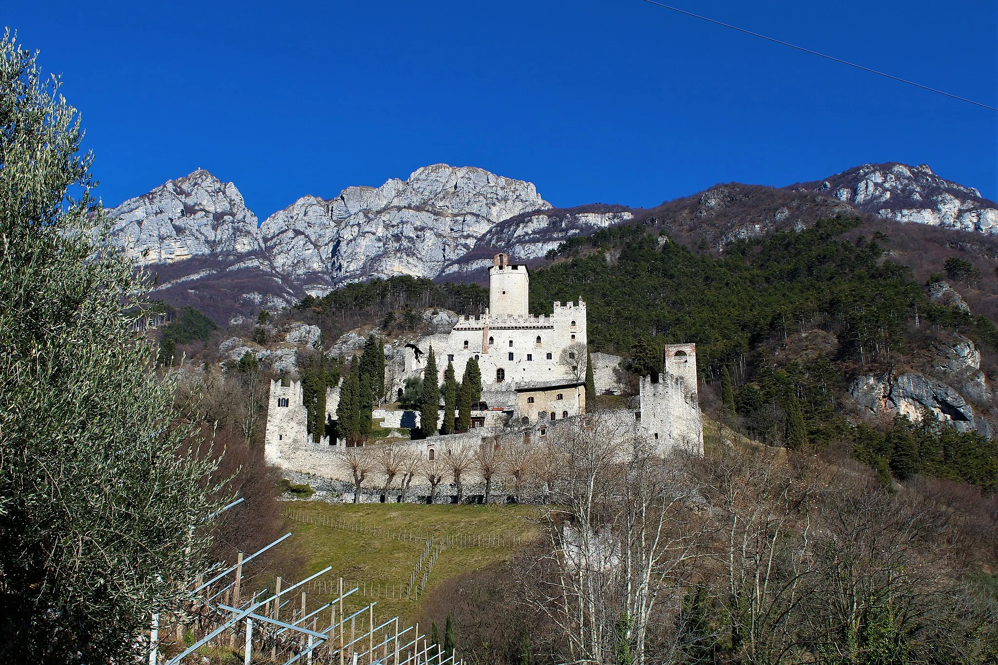 Photo showing: Castello di Avio-Sabbionara in provincia di Trento