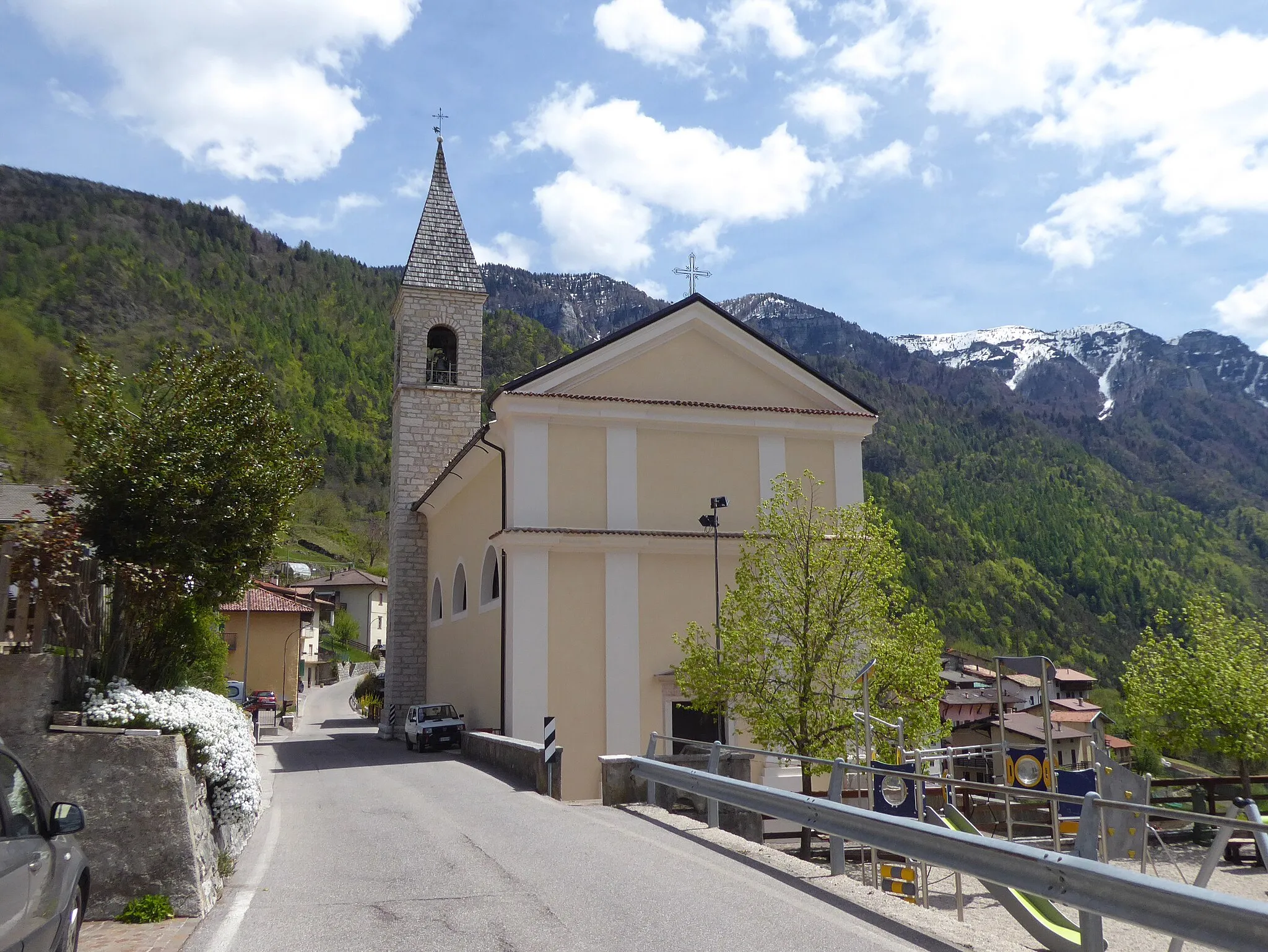 Photo showing: Zoreri (Terragnolo, Trentino, Italy), Immaculate Conception church