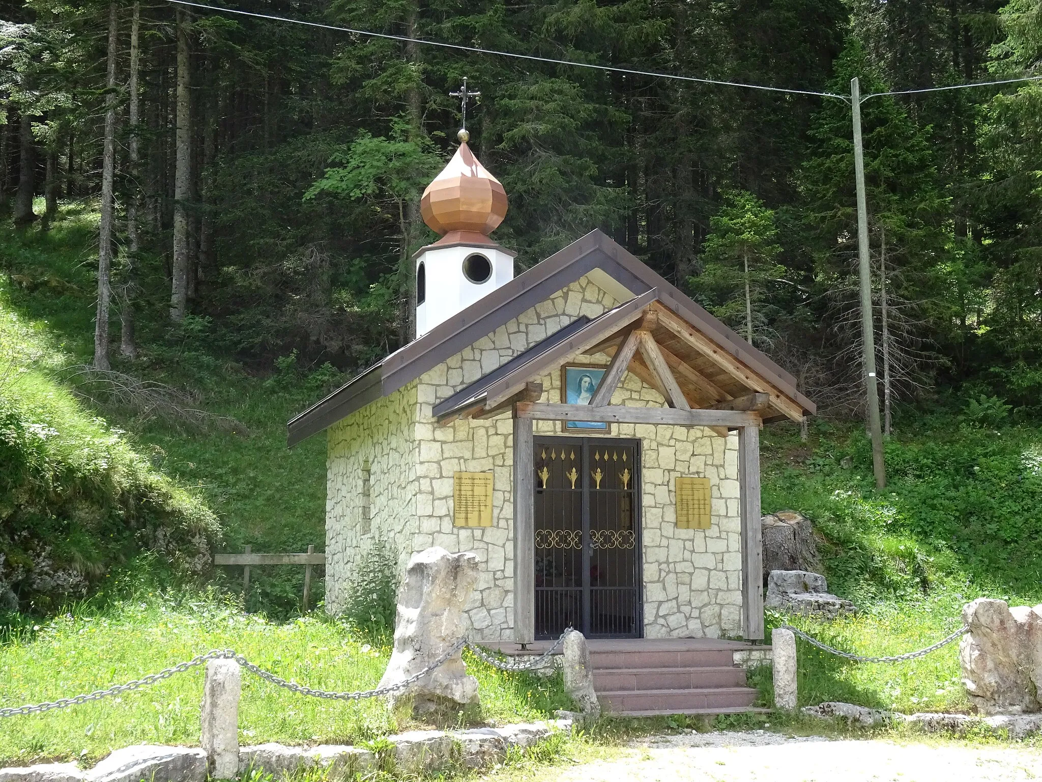 Photo showing: Passo Coe (Folgaria, Trentino, Italy), Sacred Heart church