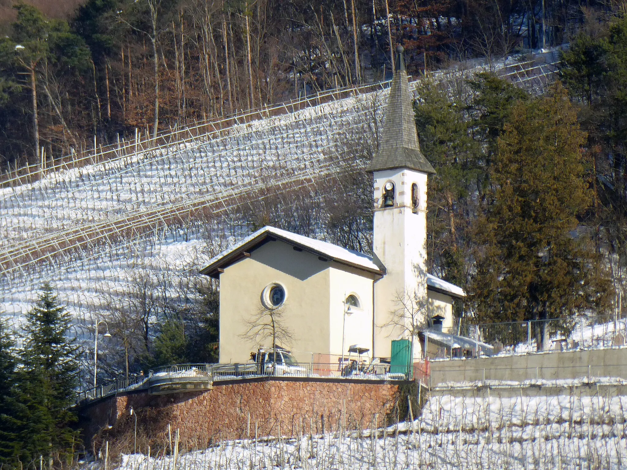 Photo showing: Masi di Vigo (Ton, Trentino, Italy), Saints Fabian and Sebastian church