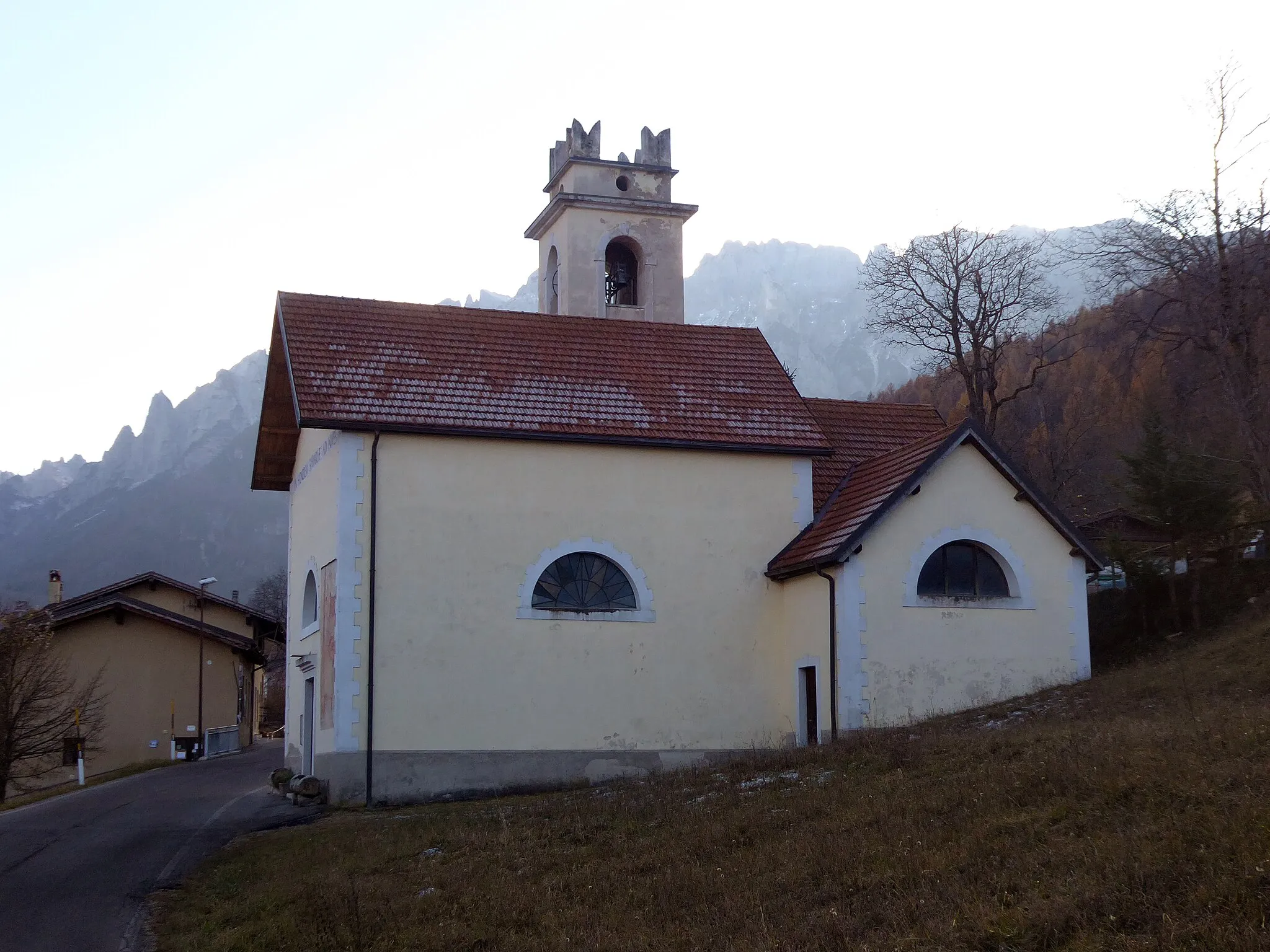 Photo showing: Obra (Vallarsa, Trentino), Our Lady of the Snow church