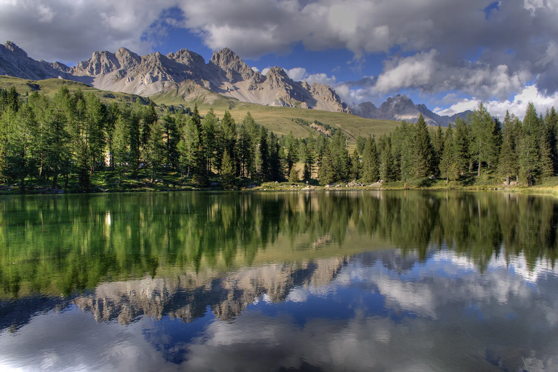 Photo showing: Lago di San Pellegrino