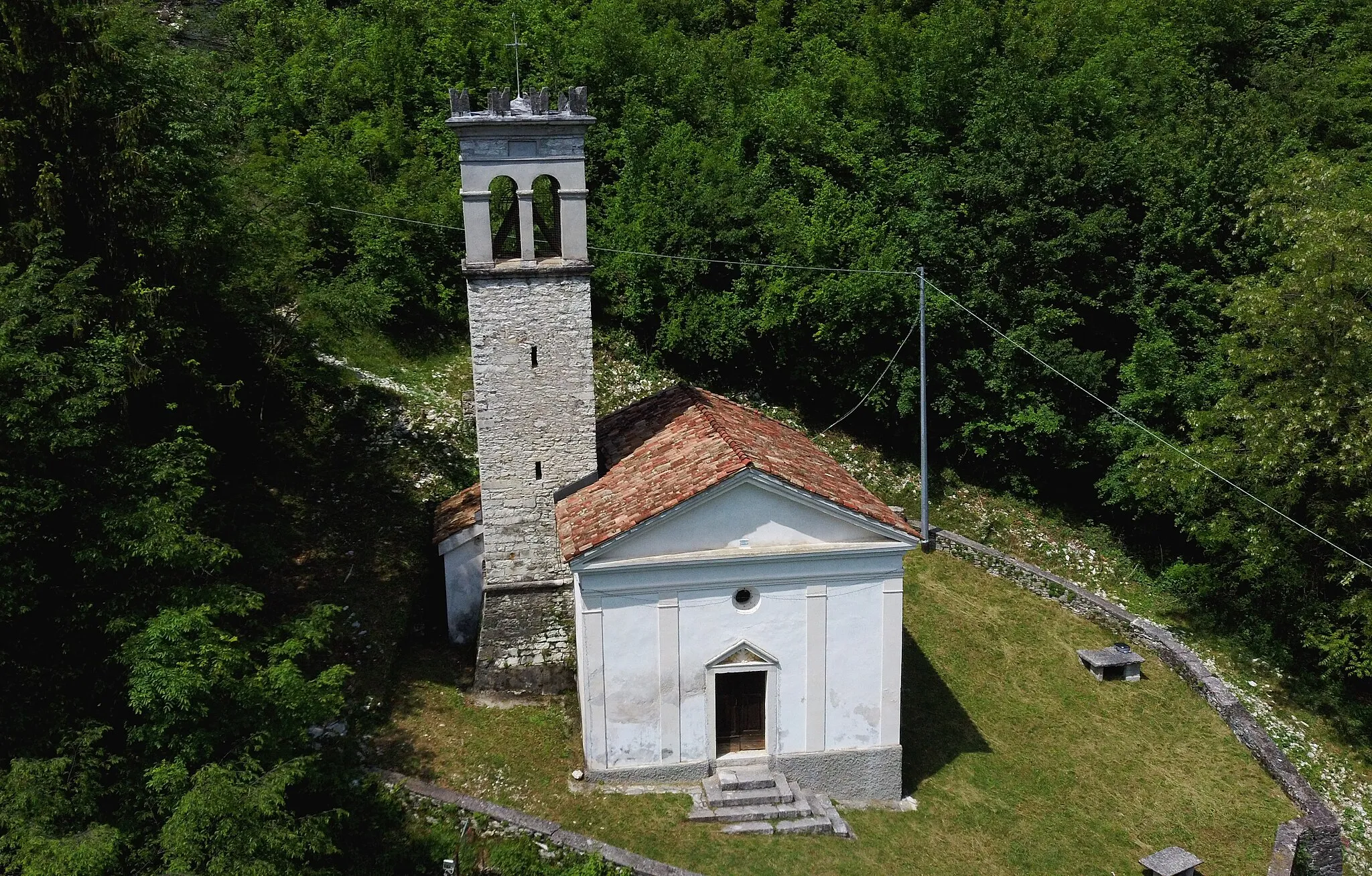 Photo showing: Rocca (Arsiè, Veneto, Italy), Saints Hyppolitus and Cassian church