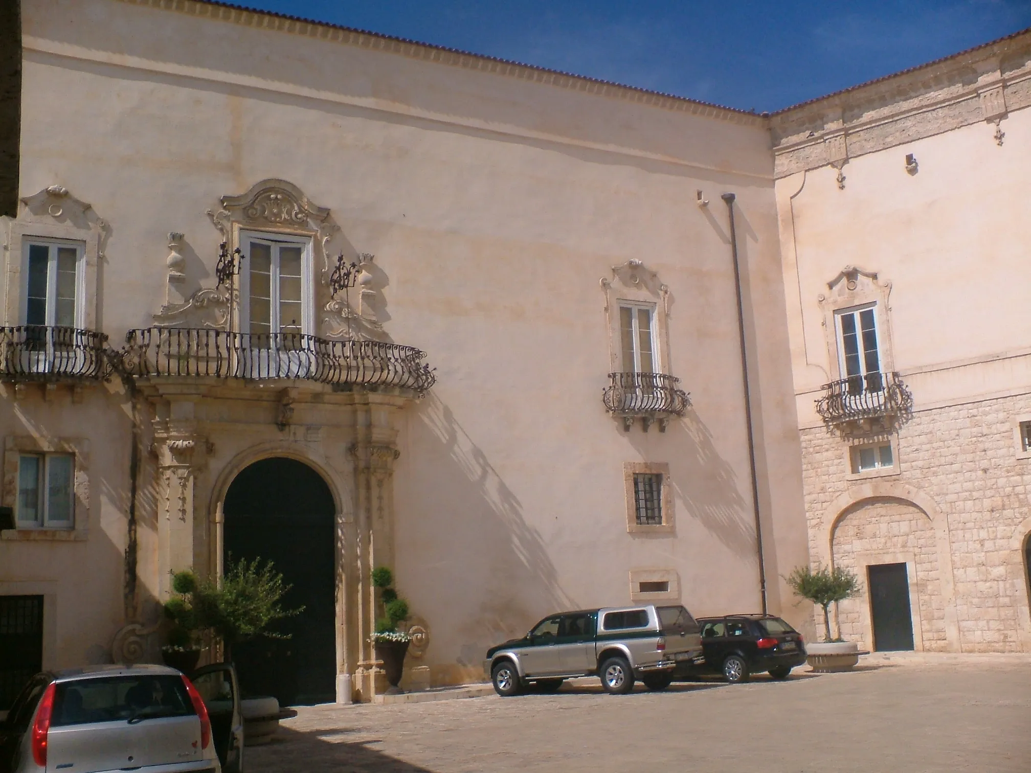 Photo showing: Palazzo Marchesale di Turi, veduta interna.
