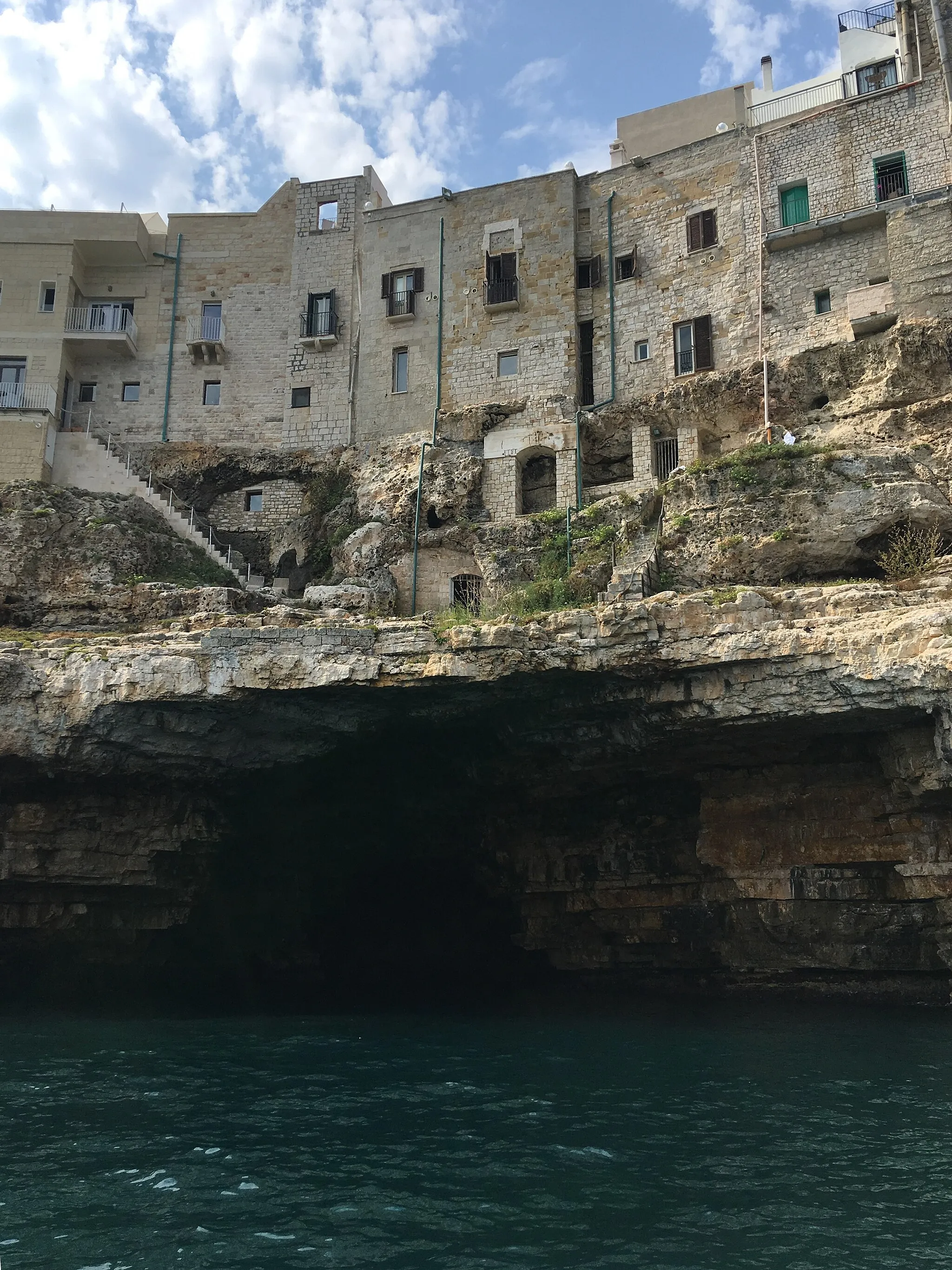 Photo showing: Grotte de Polignano a Mare
