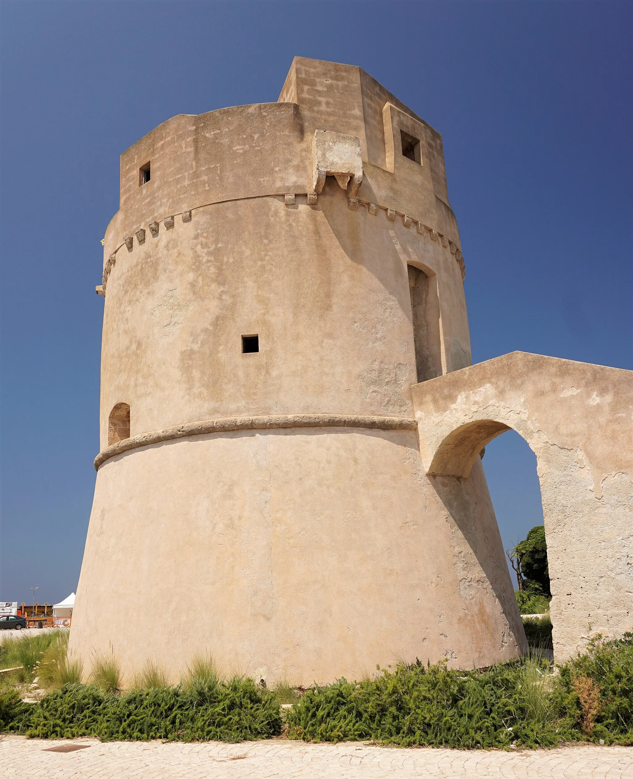 Photo showing: Coastal tower in Racale (LE)