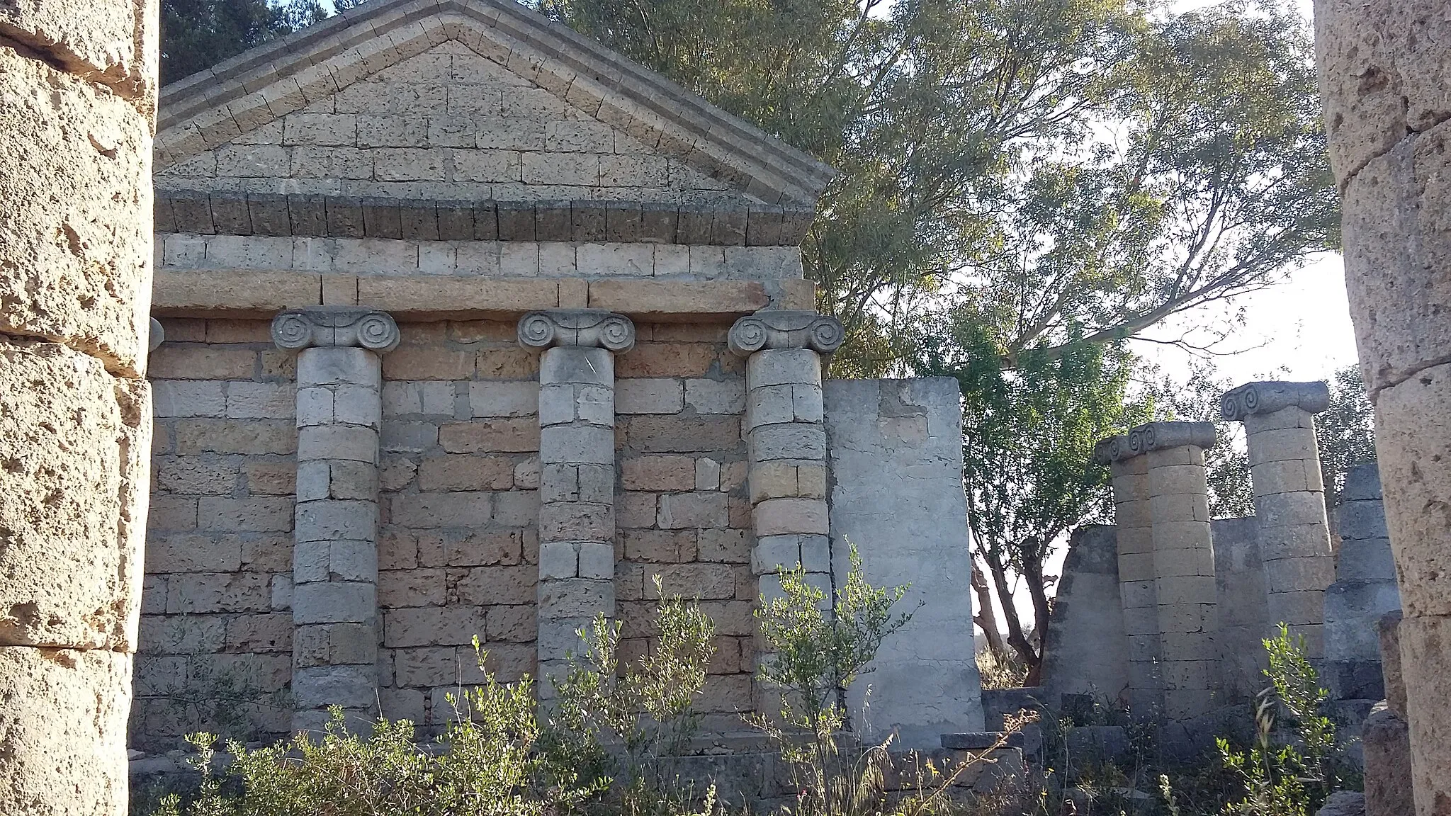 Photo showing: Tempietto del II secolo a.C. in stile corinzio