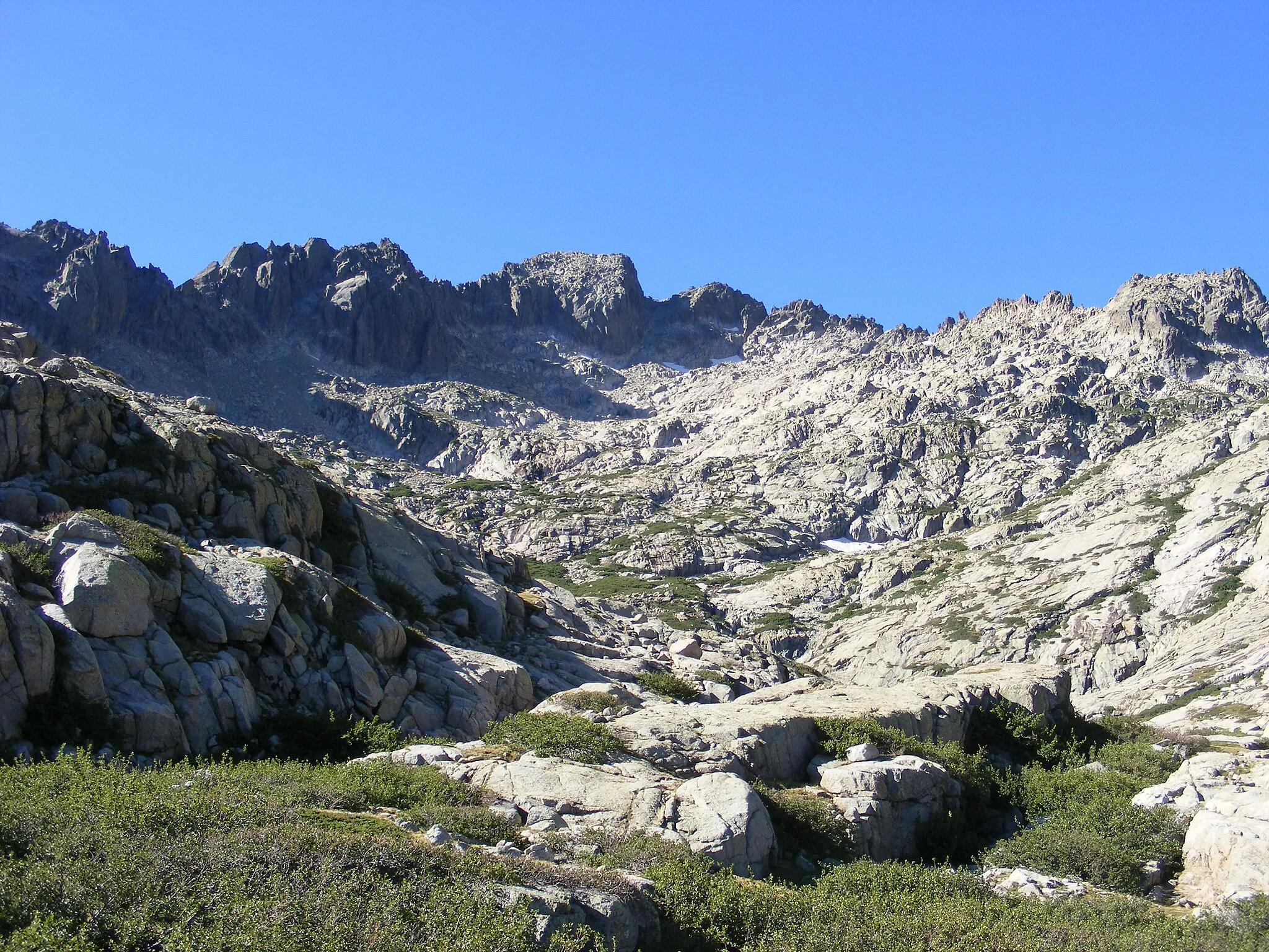 Photo showing: Monte Rotondo vue depuis le lac de l'oriente.