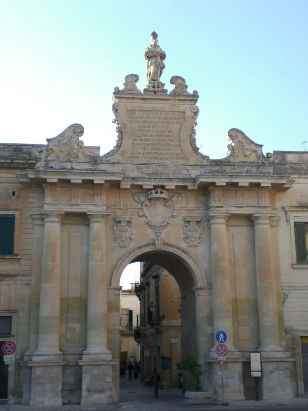 Photo showing: porta san biagio a Lecce