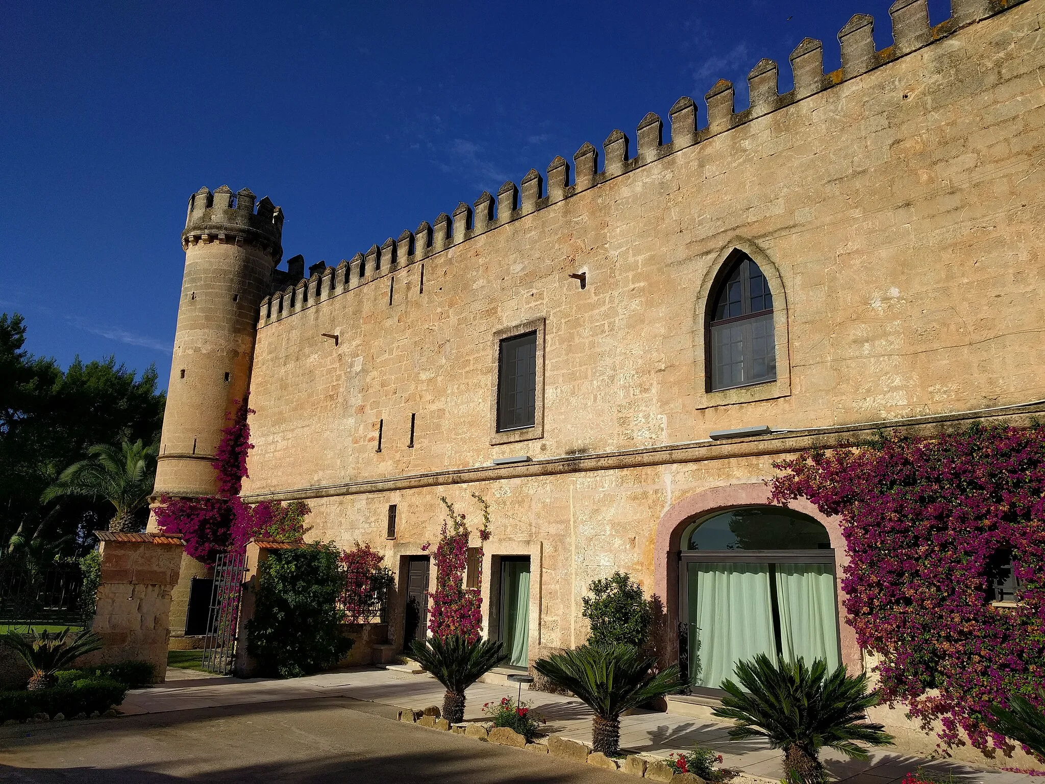 Photo showing: Castello Monaci à Salice Salentino, Salente, Pouilles.