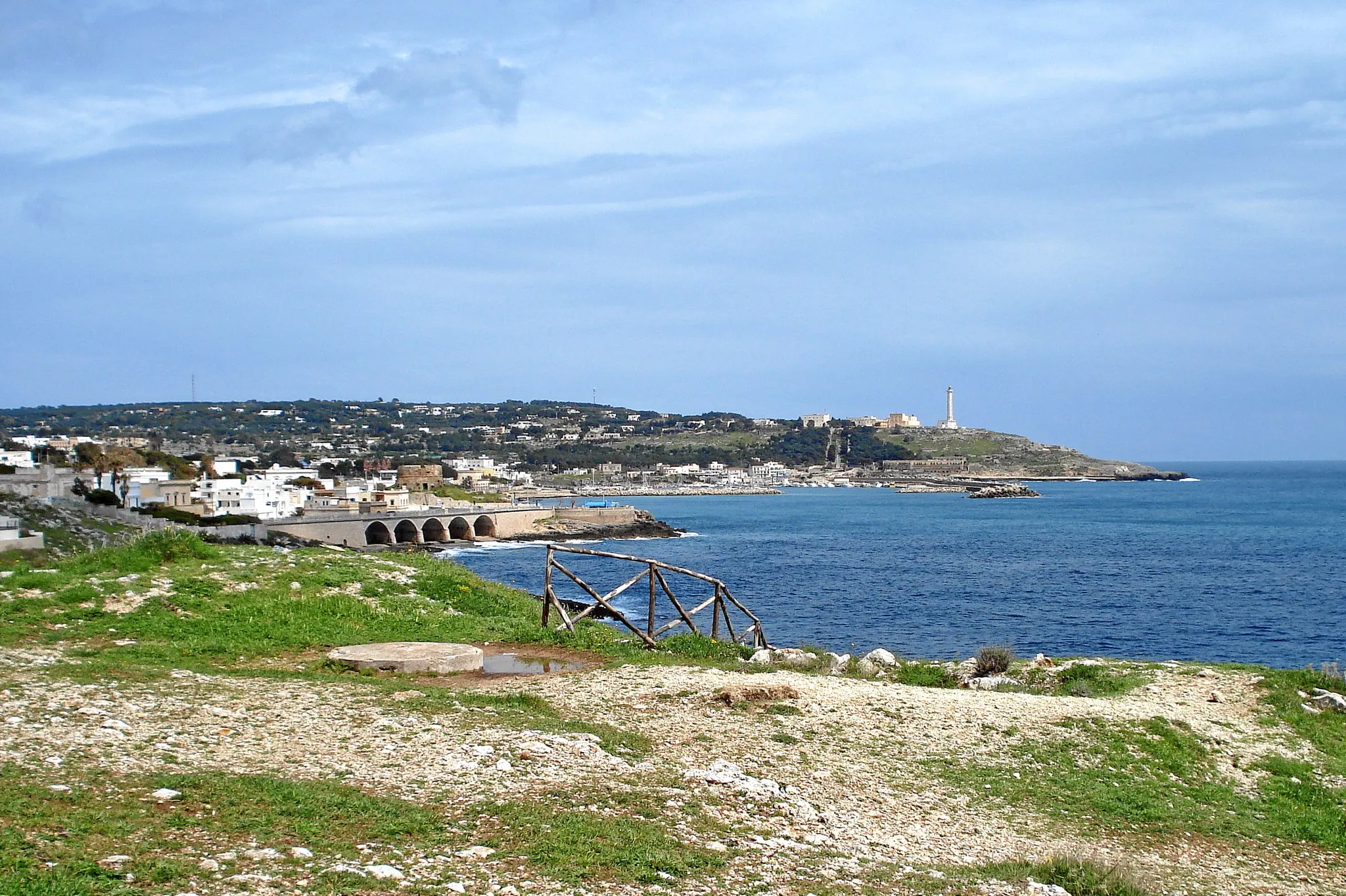 Photo showing: Santa Maria di Leuca, gesehen von der Punta Ristola
