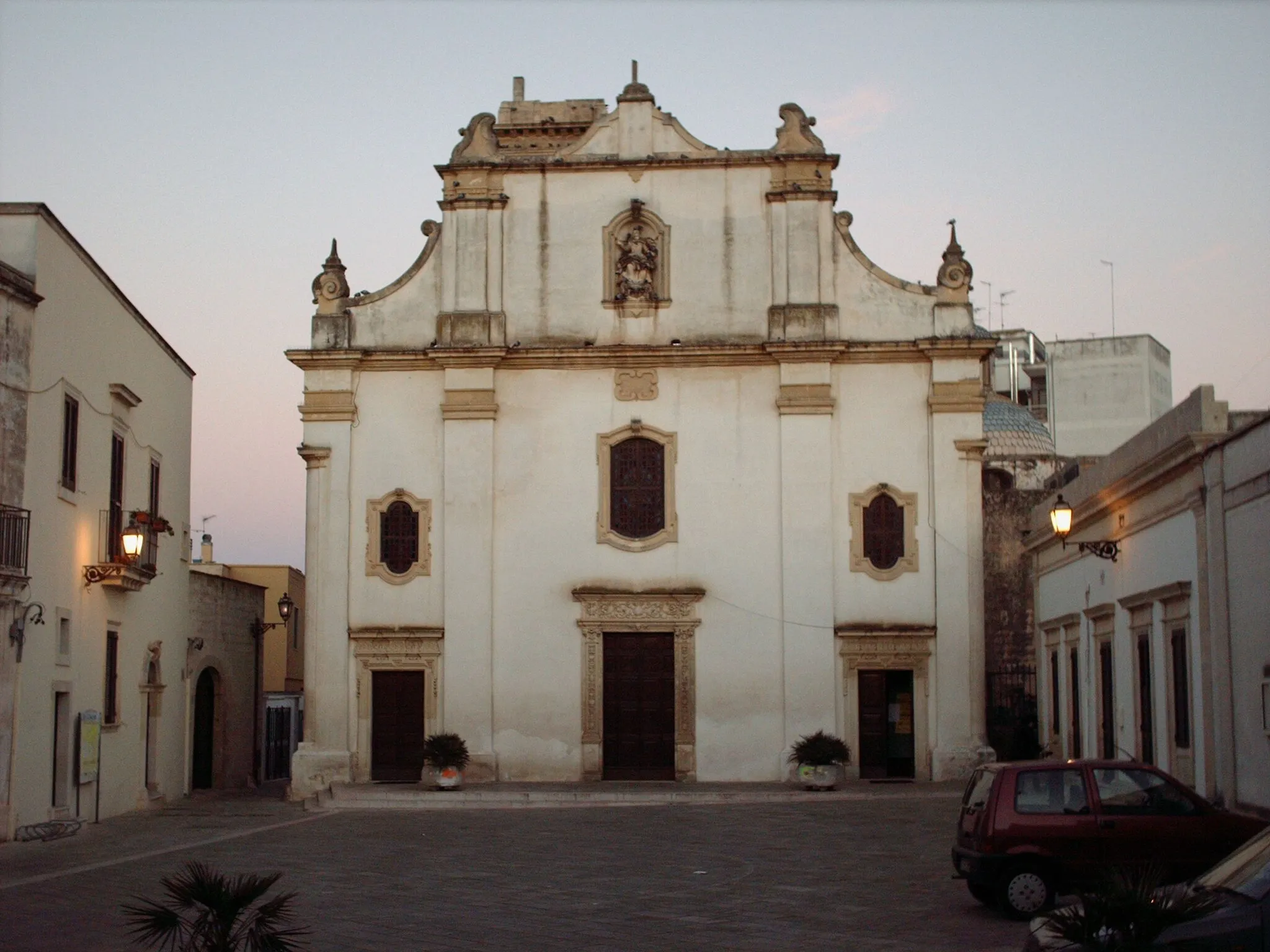 Photo showing: Melendugno: la chiesa Madre di Santa Maria Assunta.