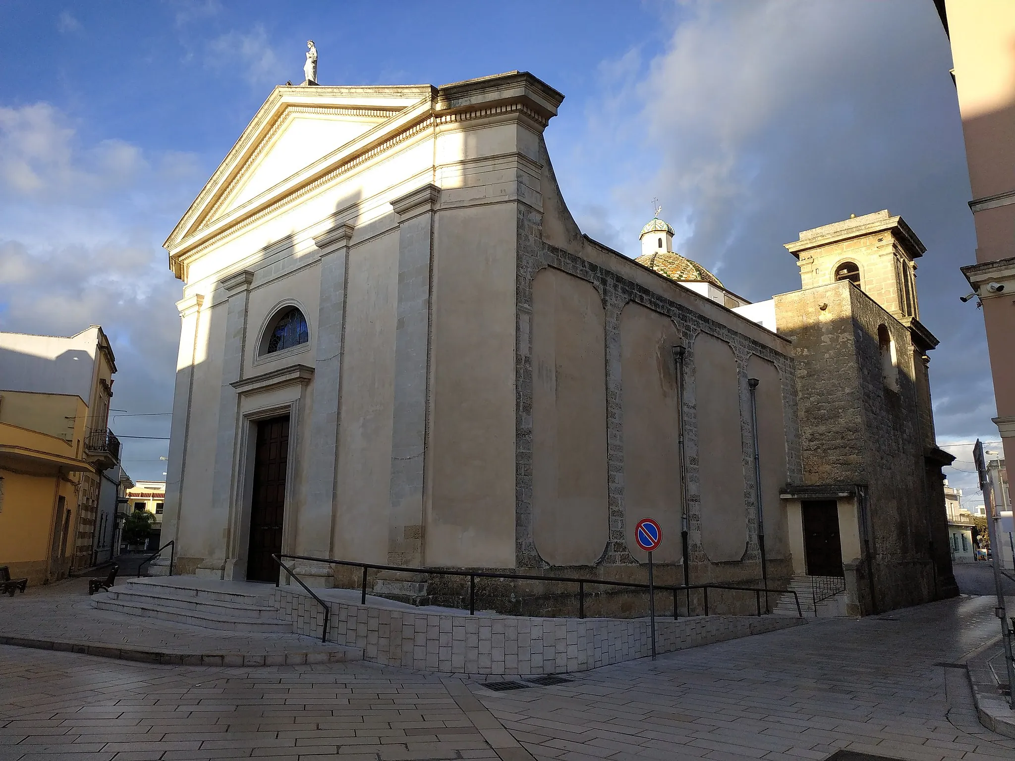 Photo showing: Chiesa parrocchiale di San Marco a Cellino