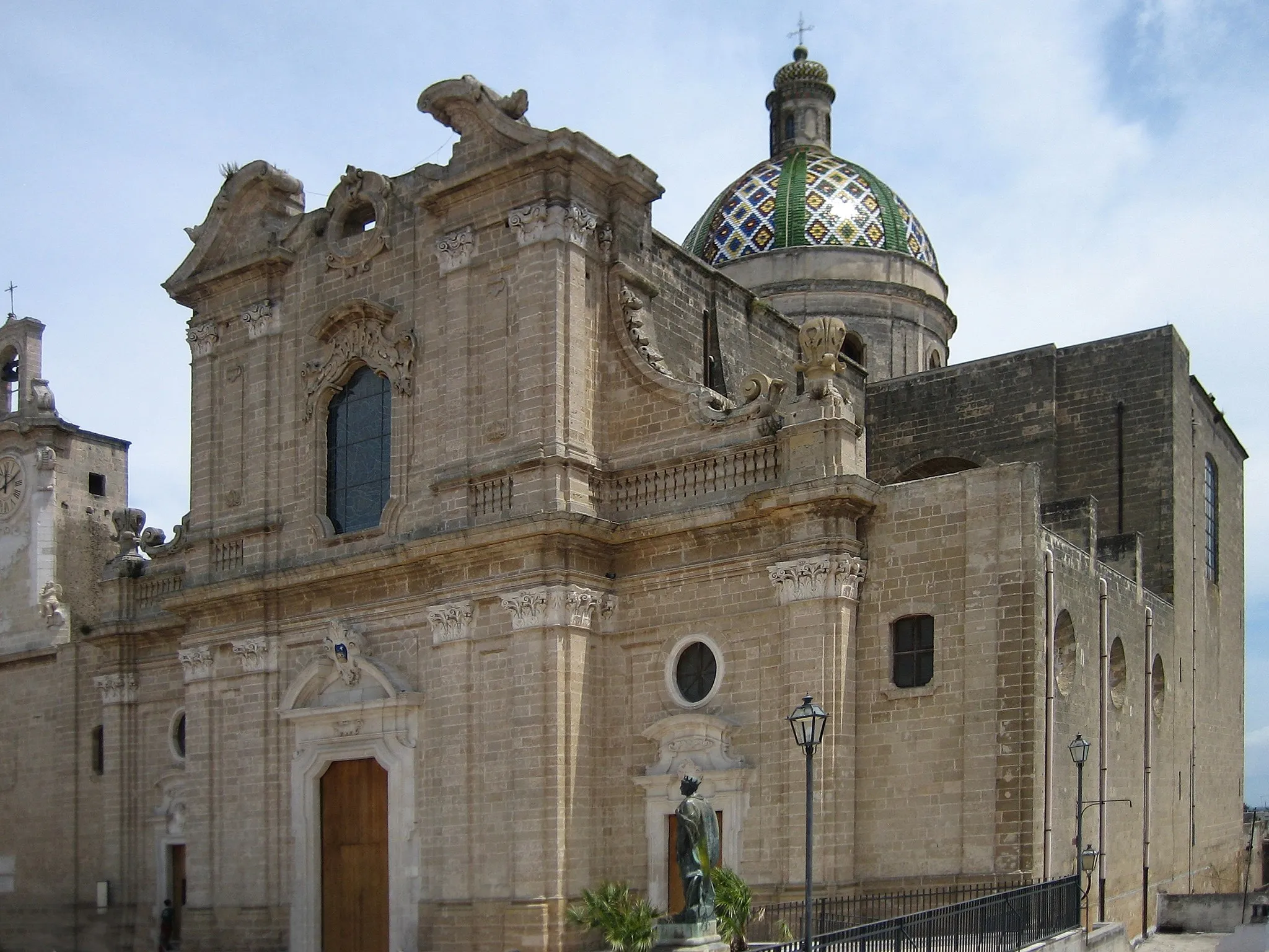 Photo showing: The Cathedral of Oria in Salento, Puglia, Italy.