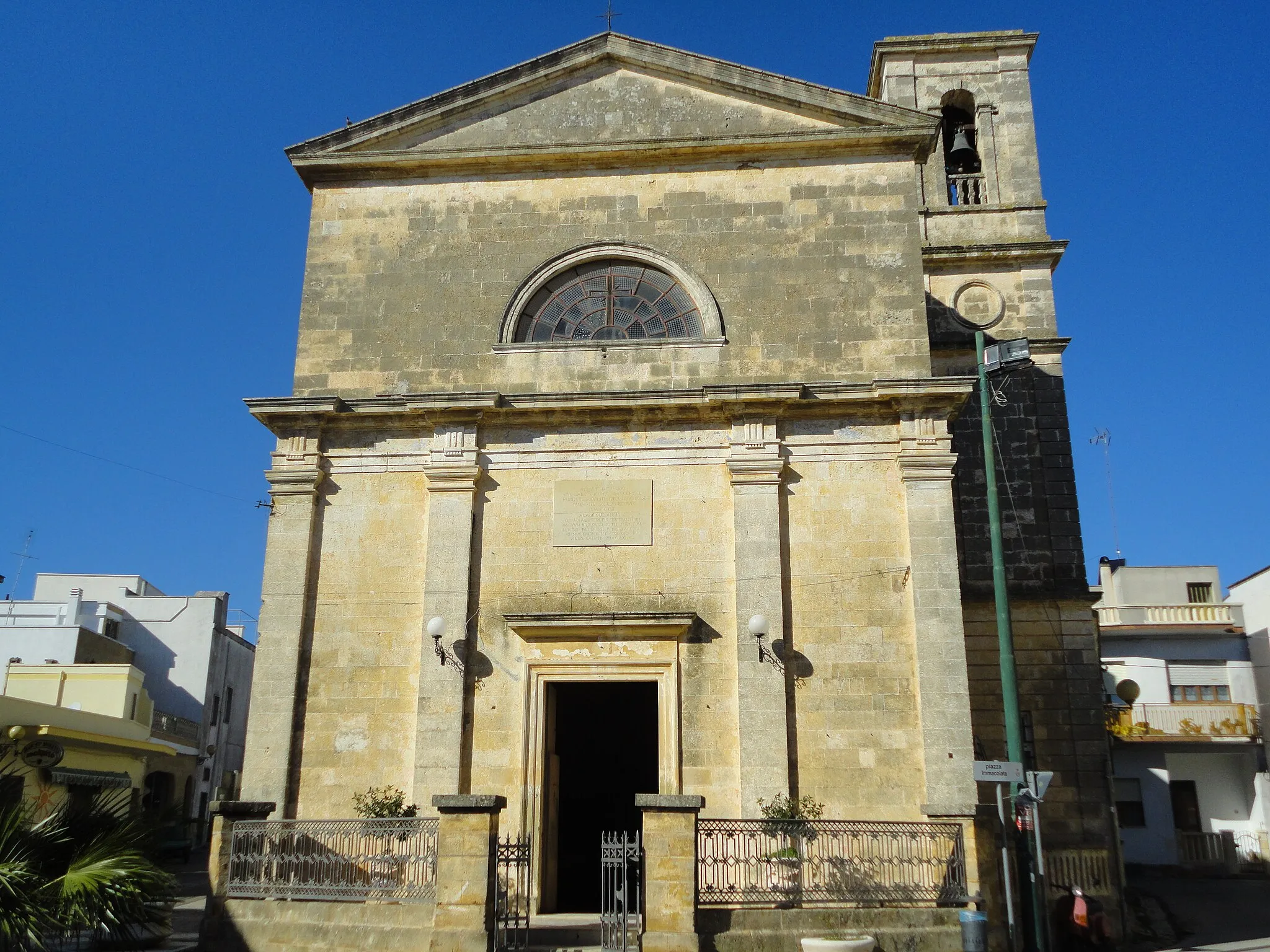 Photo showing: Chiesa dell'Immacolata Gagliano del Capo