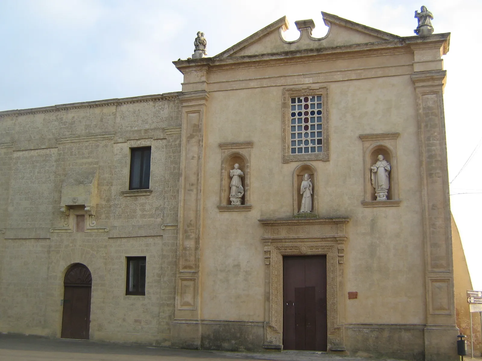 Photo showing: Chiesa del Convento Gagliano del Capo, Lecce, Italy