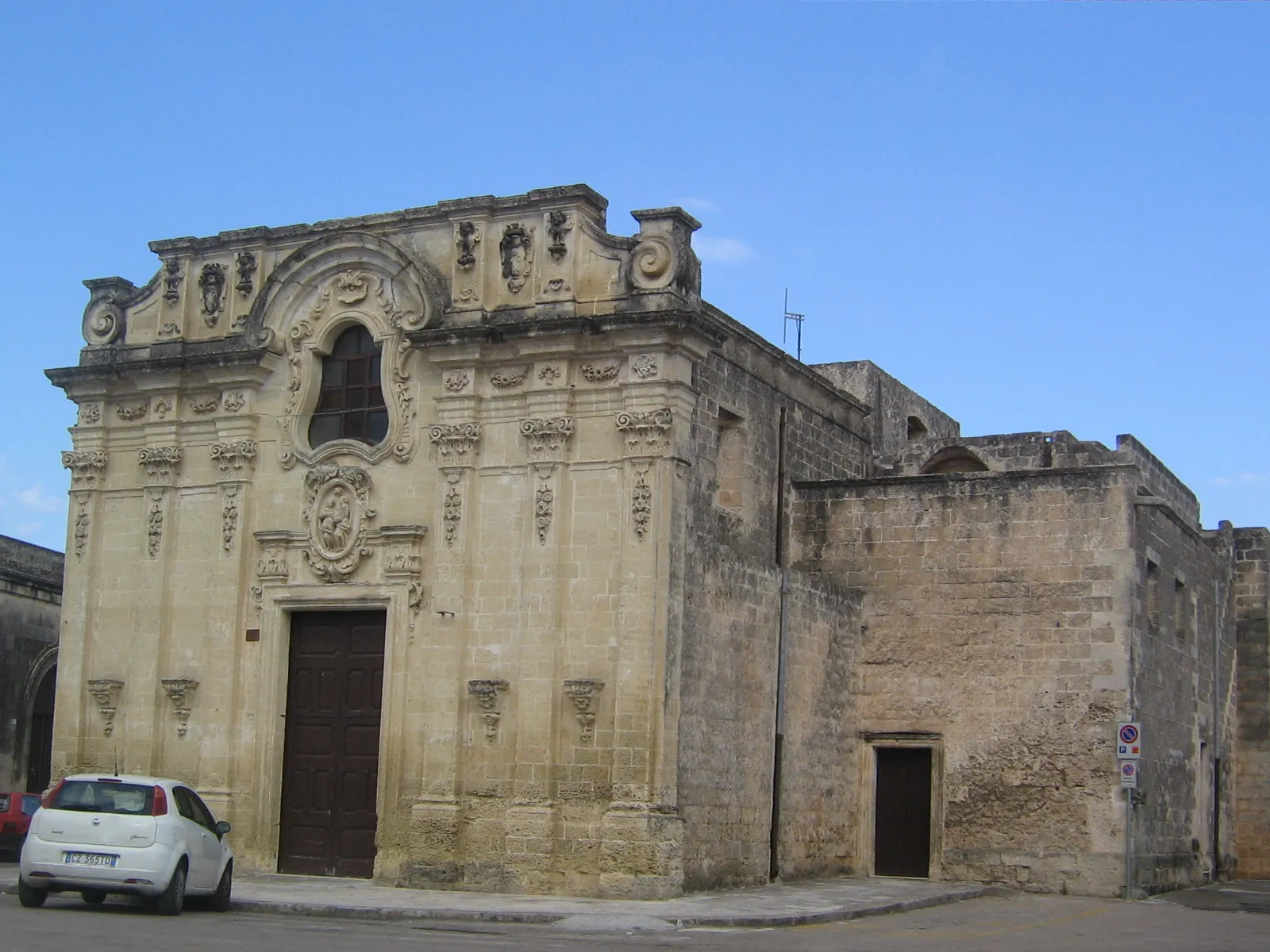 Photo showing: Castri di Lecce Chiesa della Visitazione