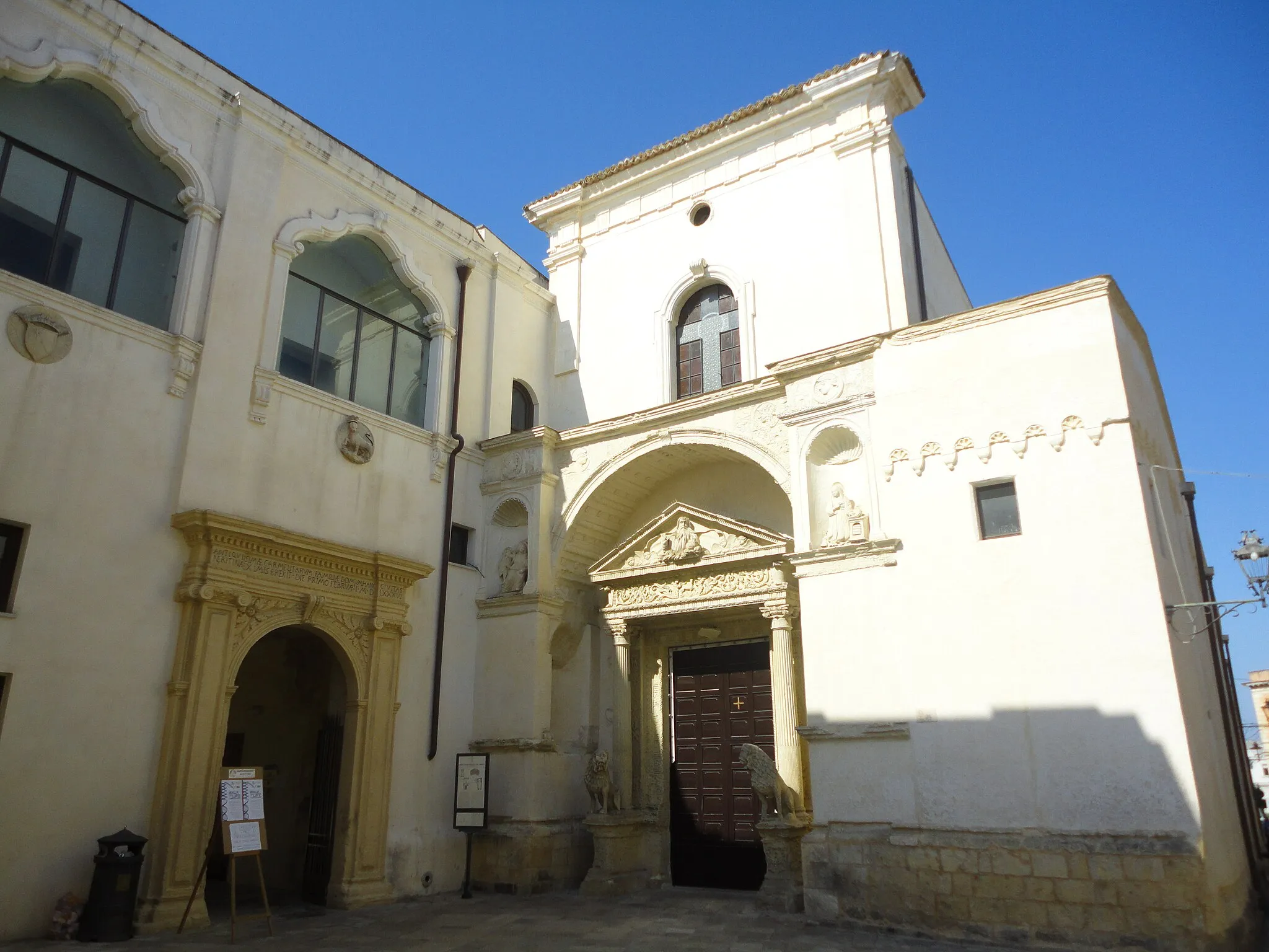 Photo showing: Chiesa della Madonna del Carmine Nardò, Lecce