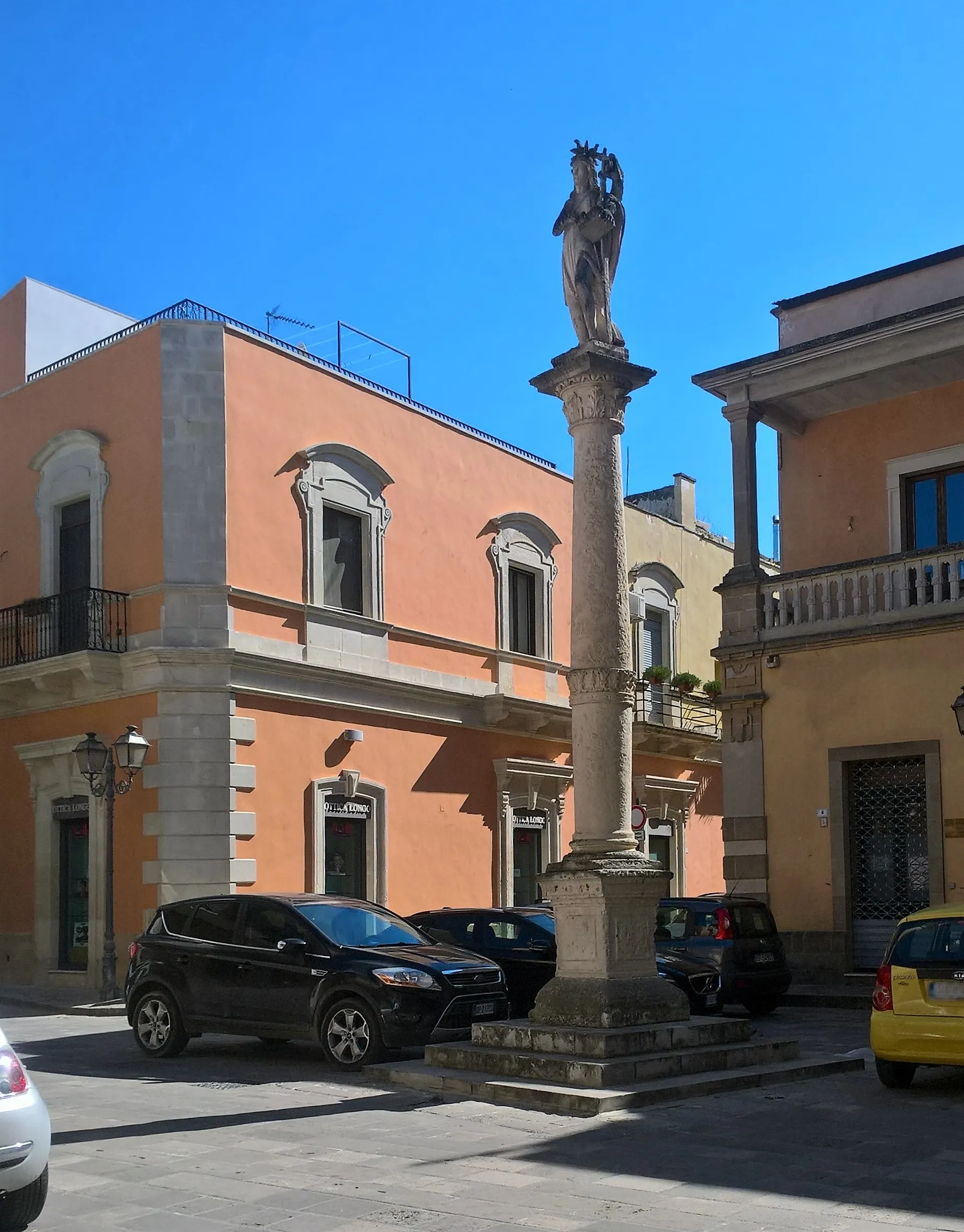 Photo showing: Colonna Votiva di San Giovanni in Piazzetta Luigi Grassi