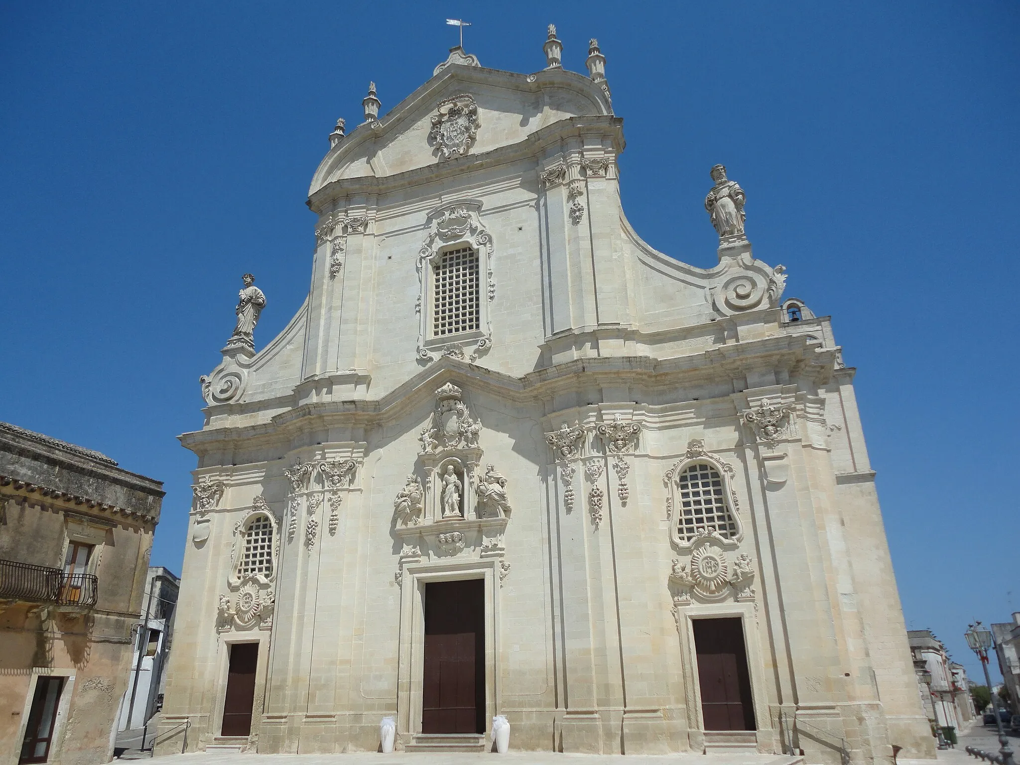 Photo showing: Facciata Chiesa di Uggiano la Chiesa, Lecce