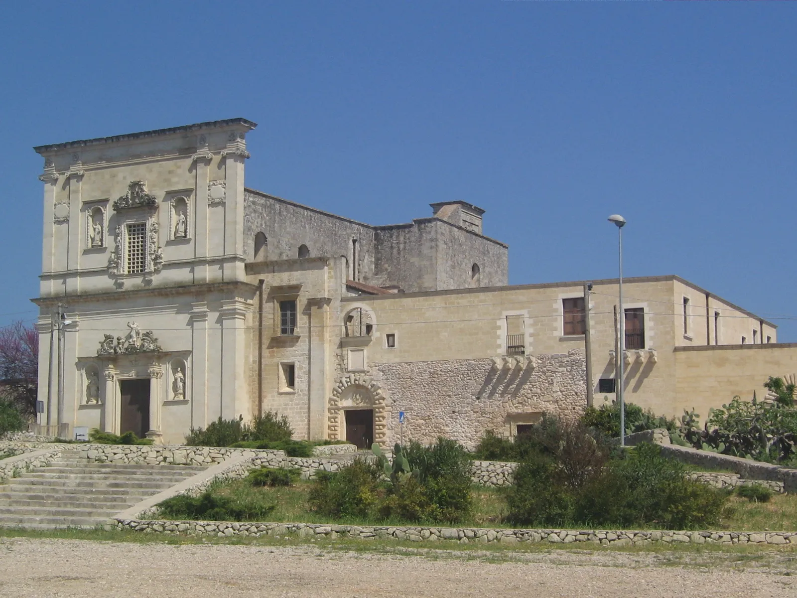 Photo showing: Muro Leccese: chiesa e convento dei Domenicani.