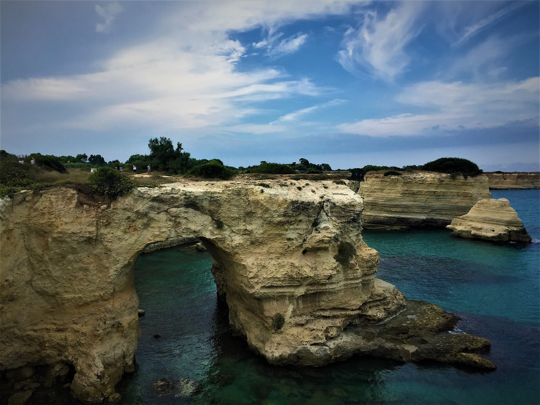 Photo showing: Faraglioni di S. Andrea (Melendugno)