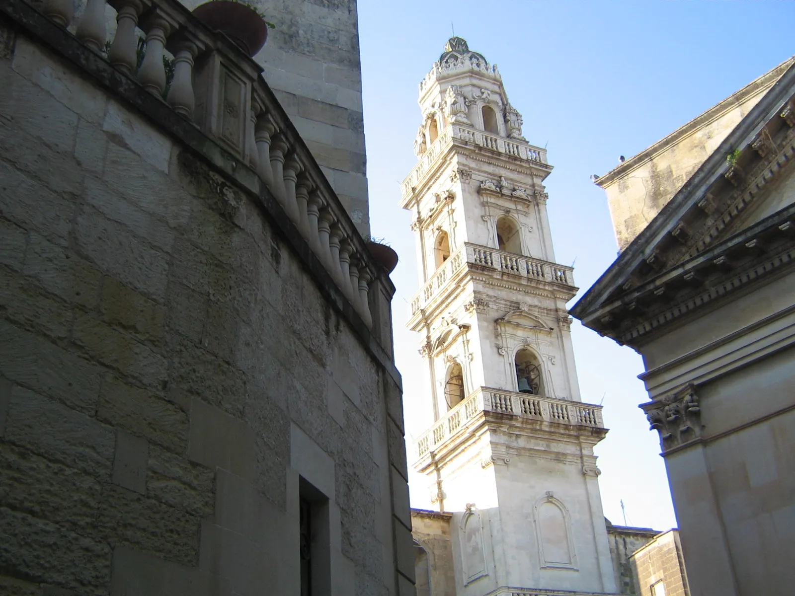 Photo showing: Campanile del Duomo di Maglie.