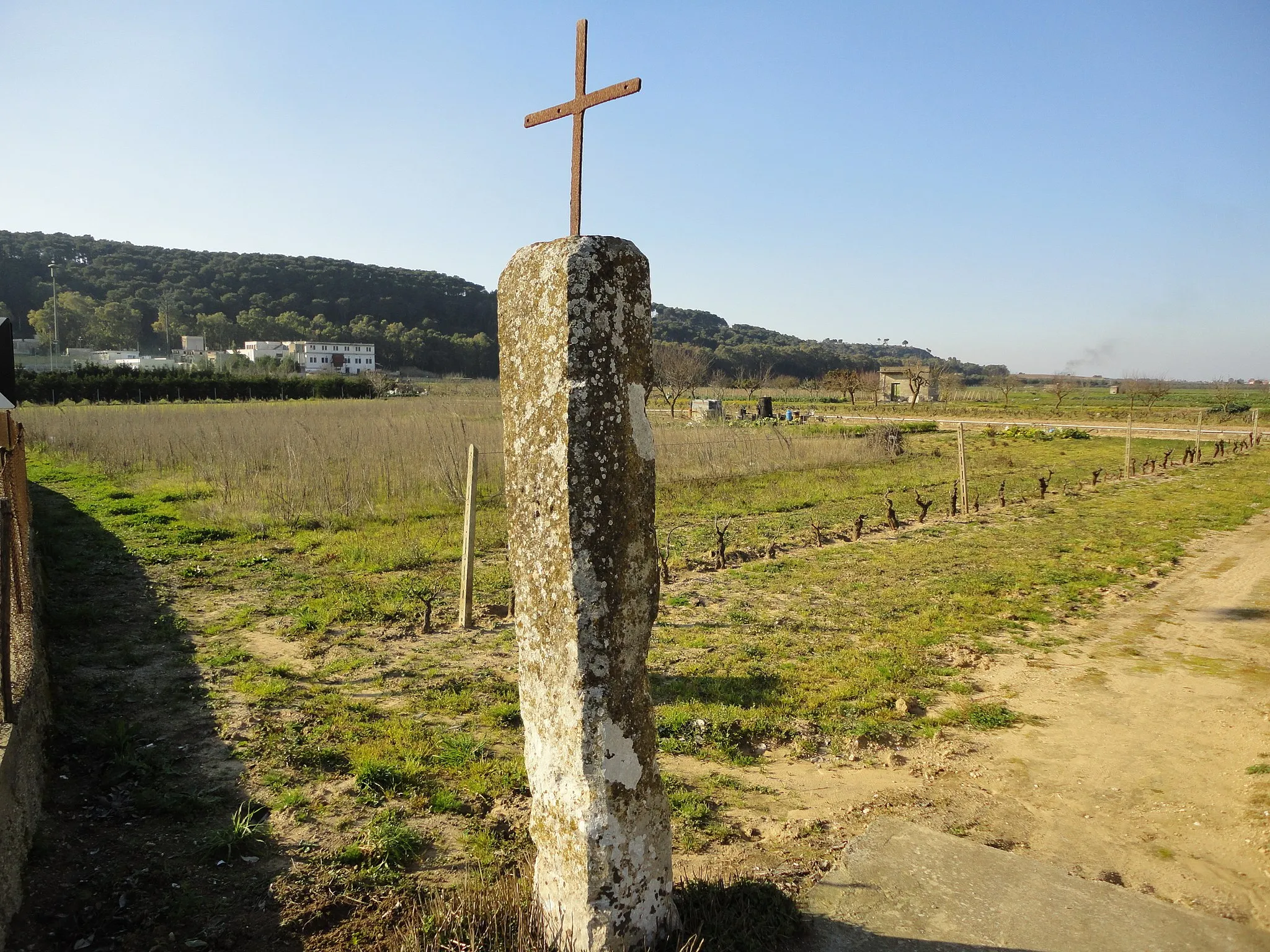 Photo showing: Menhir Coelimanna Supersano, Lecce