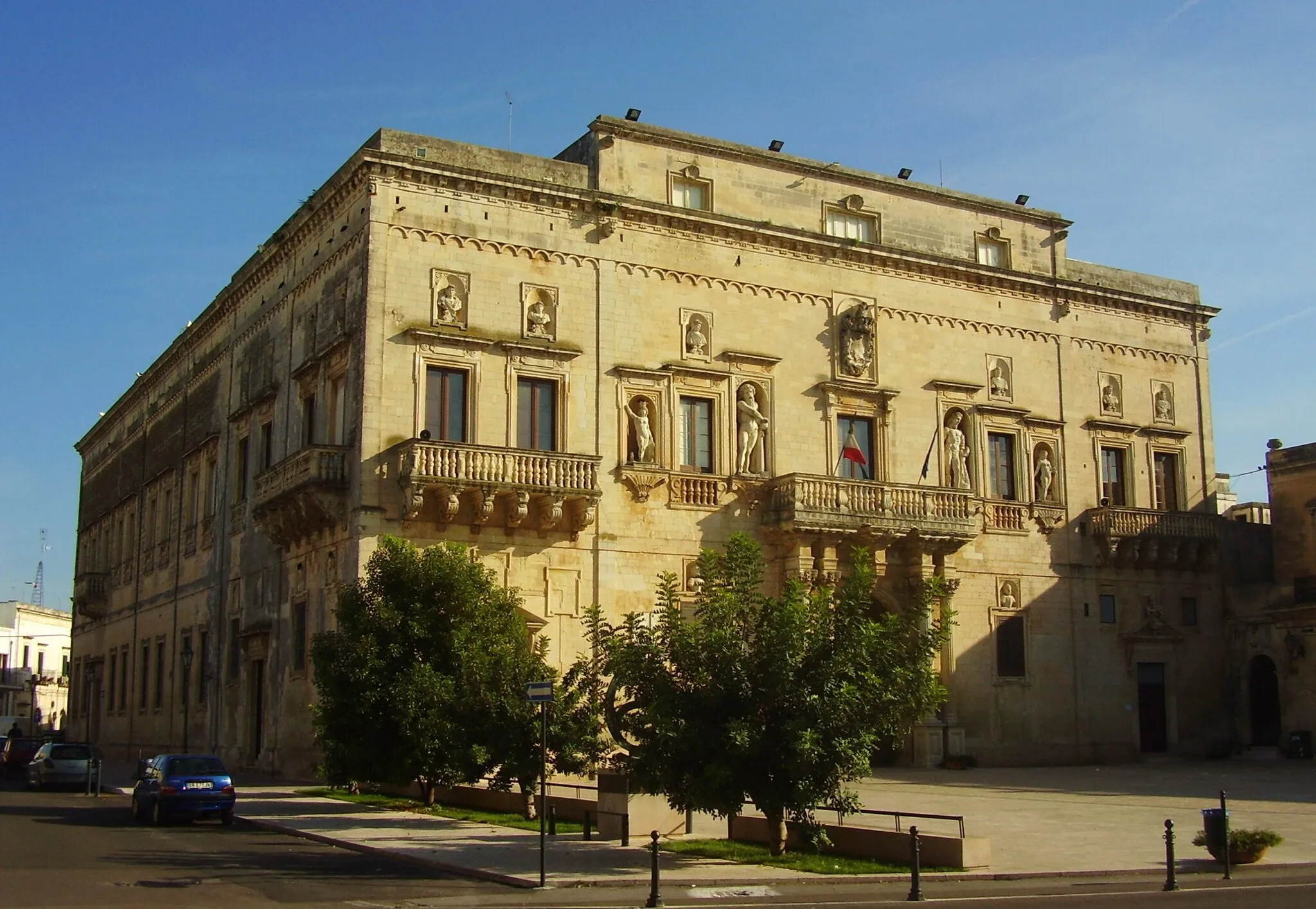 Photo showing: San Cesario di Lecce Palazzo Ducale