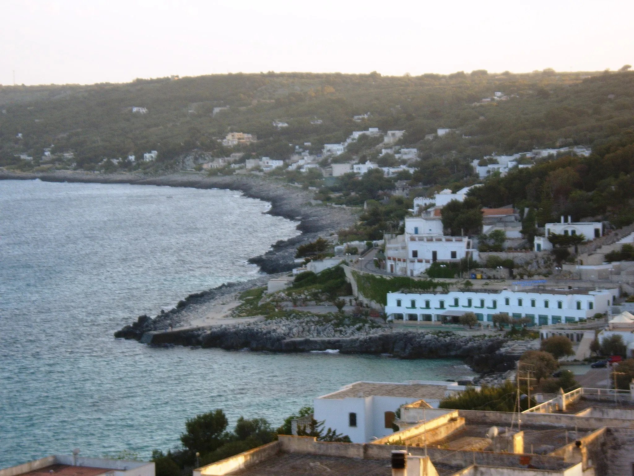 Photo showing: View of Castro, Province of Lecce, Italy