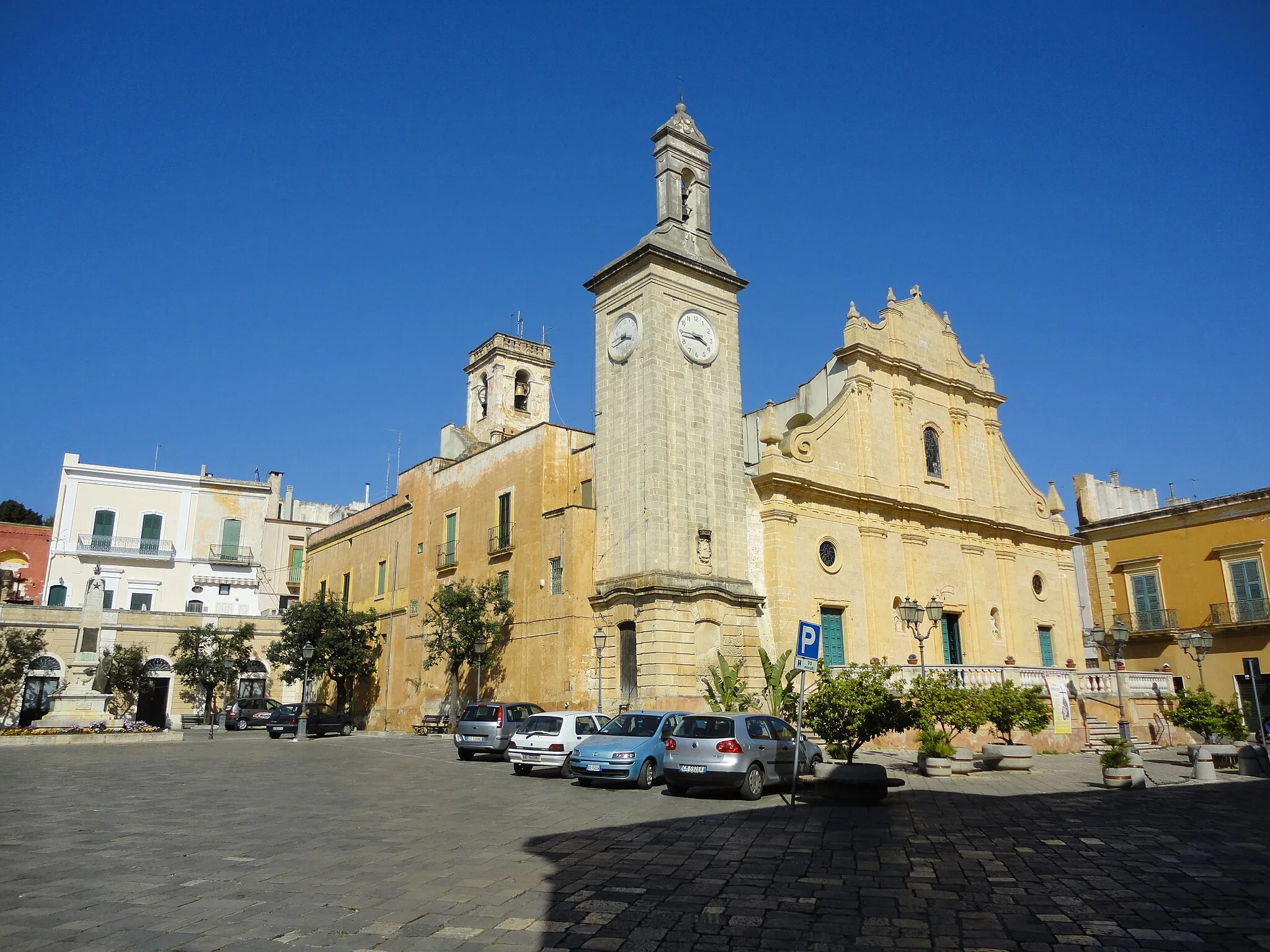 Photo showing: Piazza Giuseppe Garibaldi Tuglie, Lecce